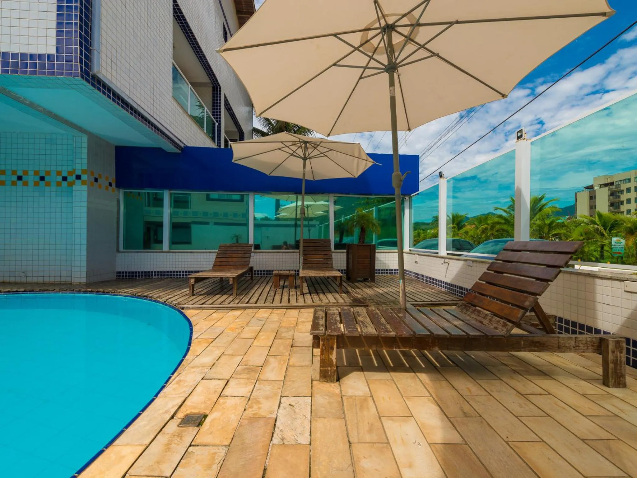Swimming pool in Hotel Venice Ubatuba