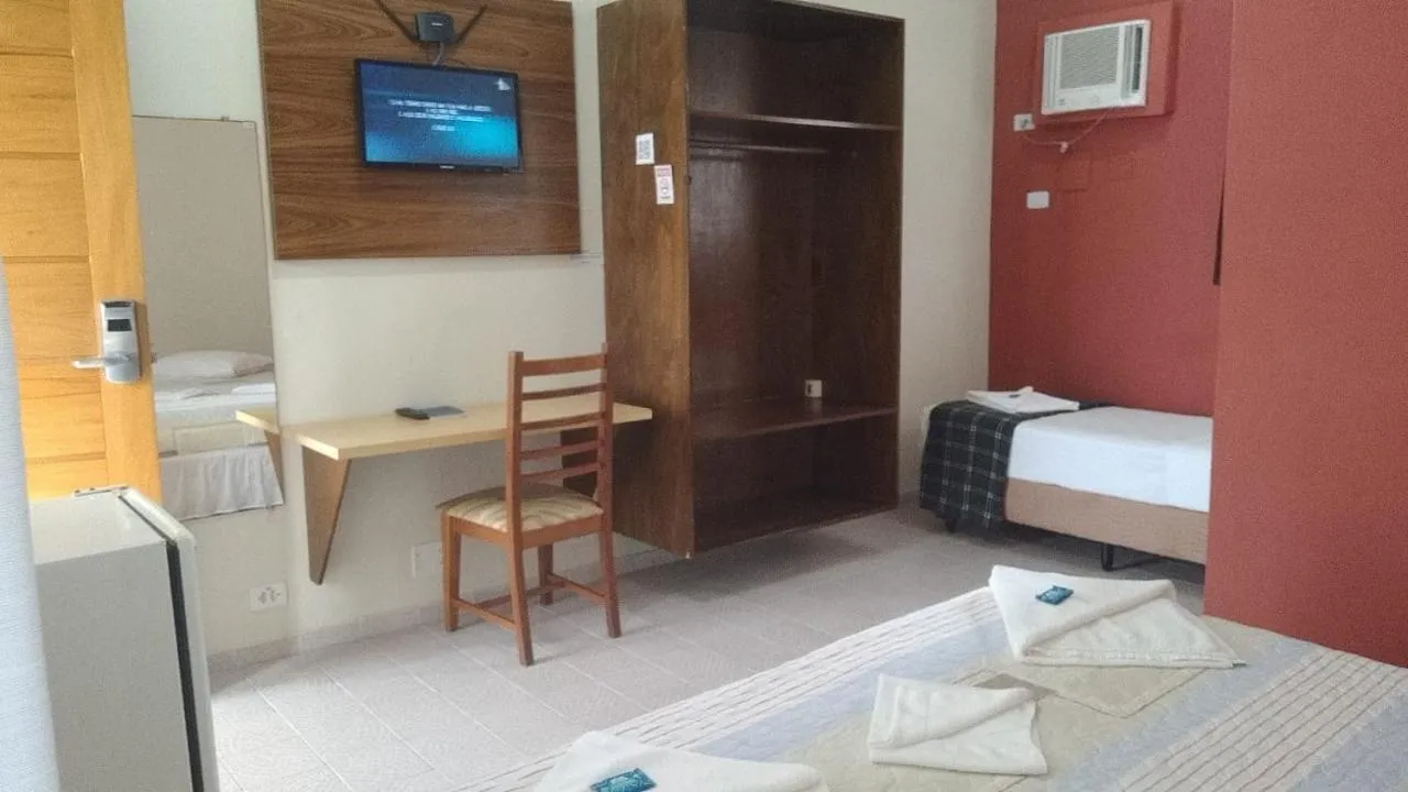 Bed in Hotel Venice Ubatuba