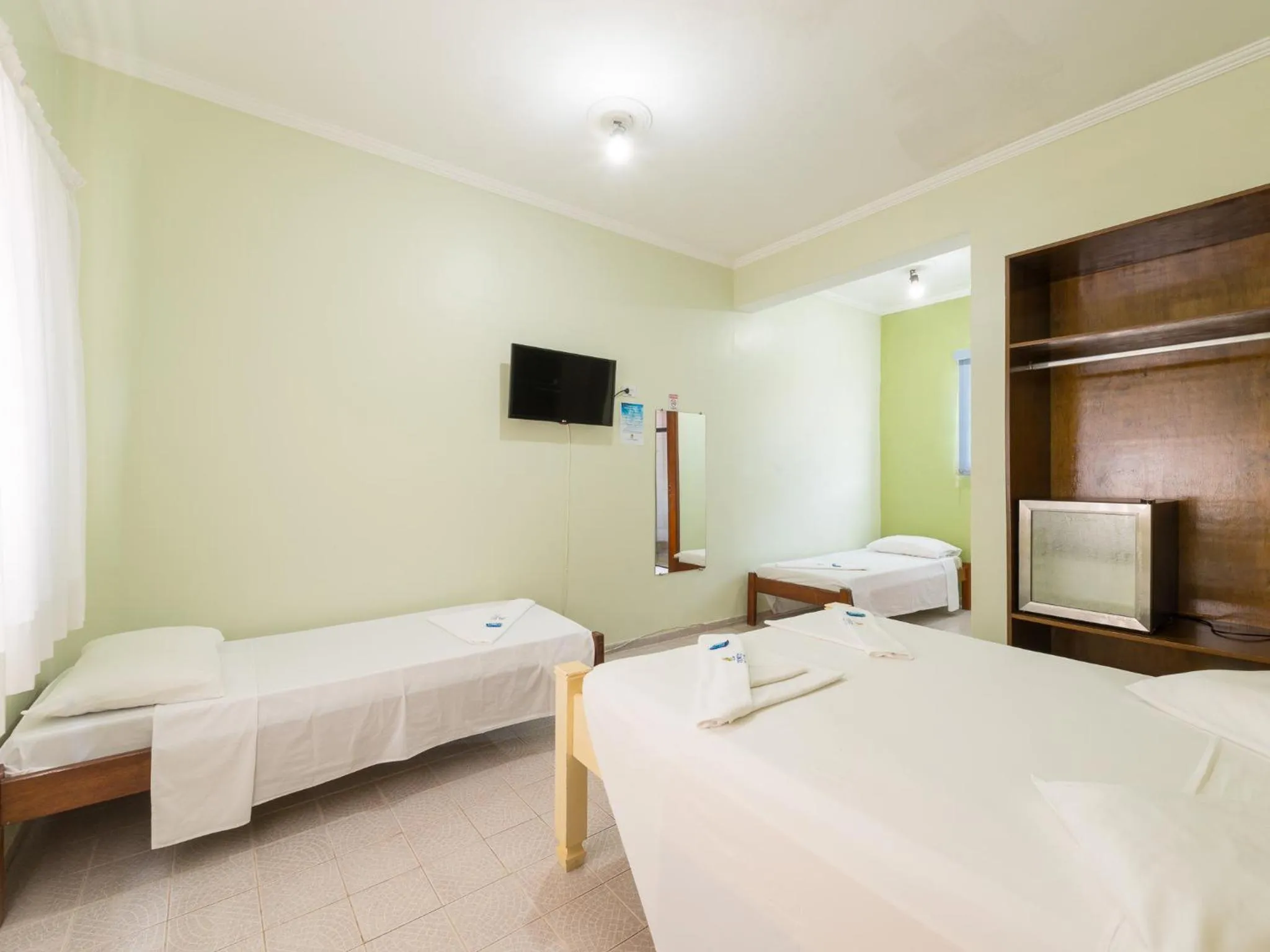 Bedroom, Bed in Hotel Venice Ubatuba