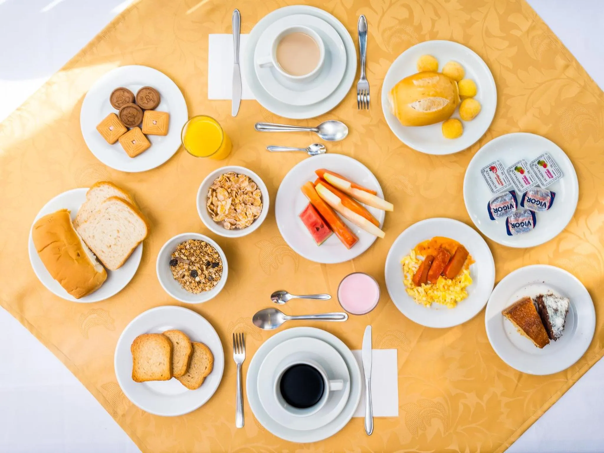 Breakfast in Hotel Venice Ubatuba