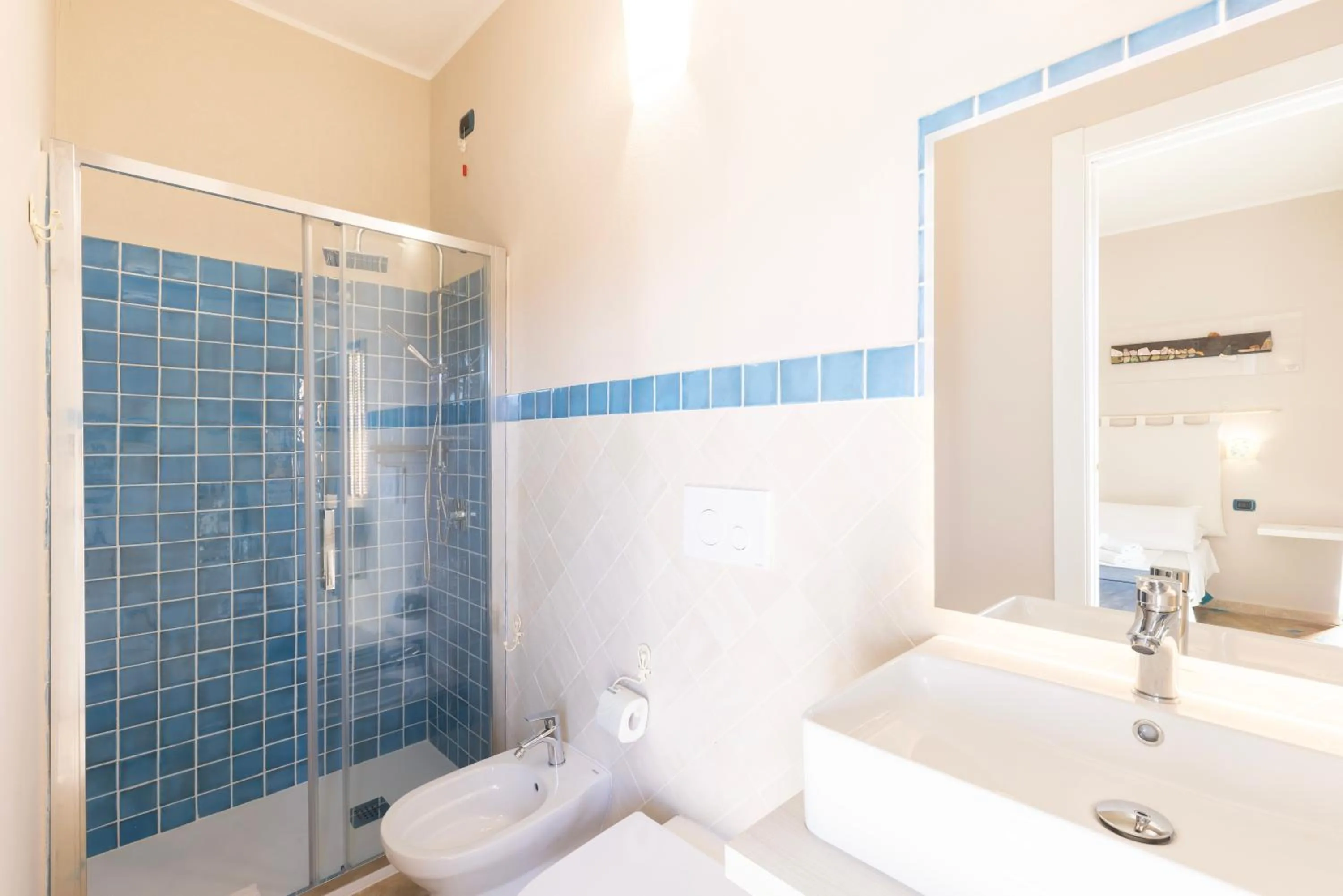 Shower in Giaco's Rooms