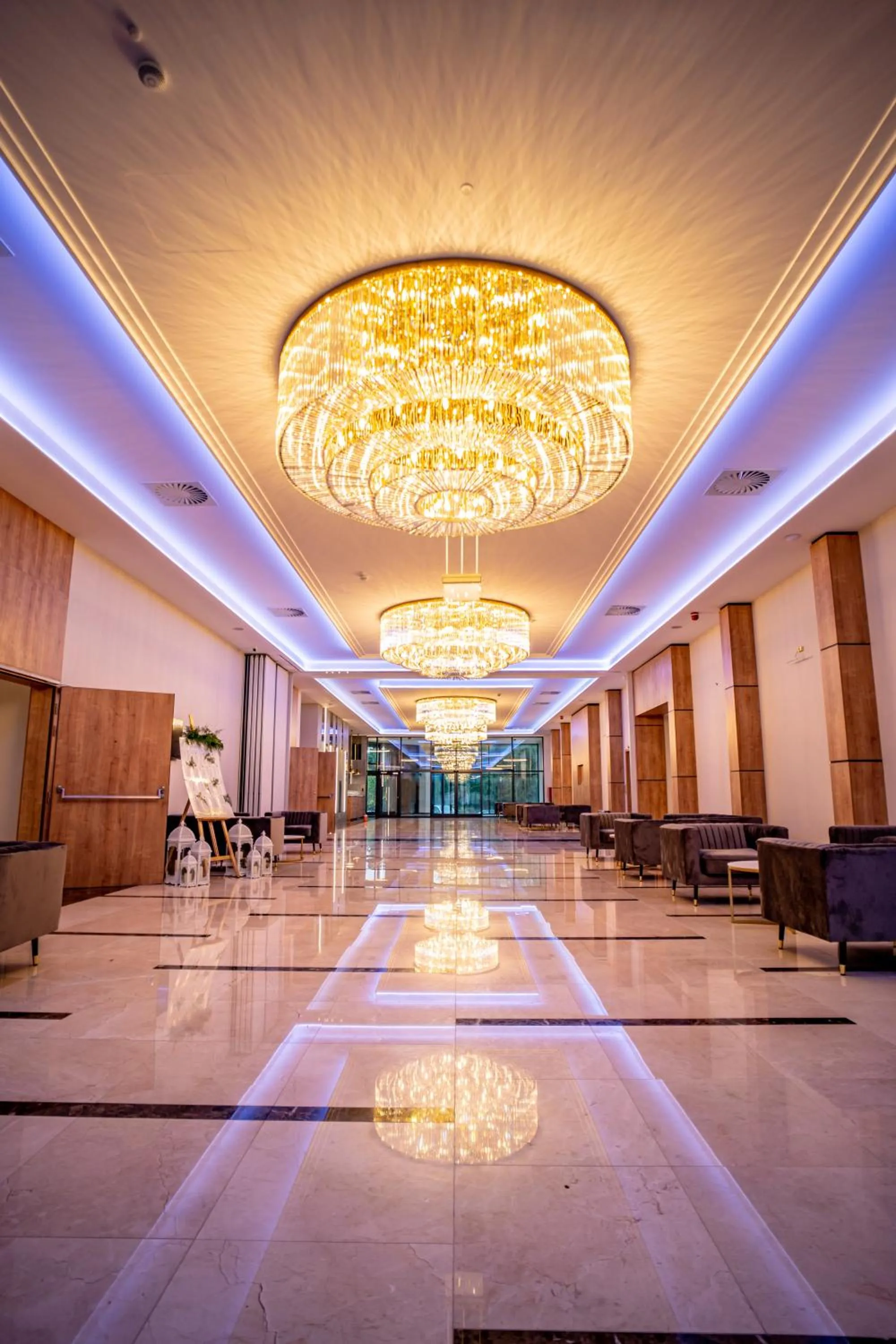 Seating area in Hotel Mazurski Raj