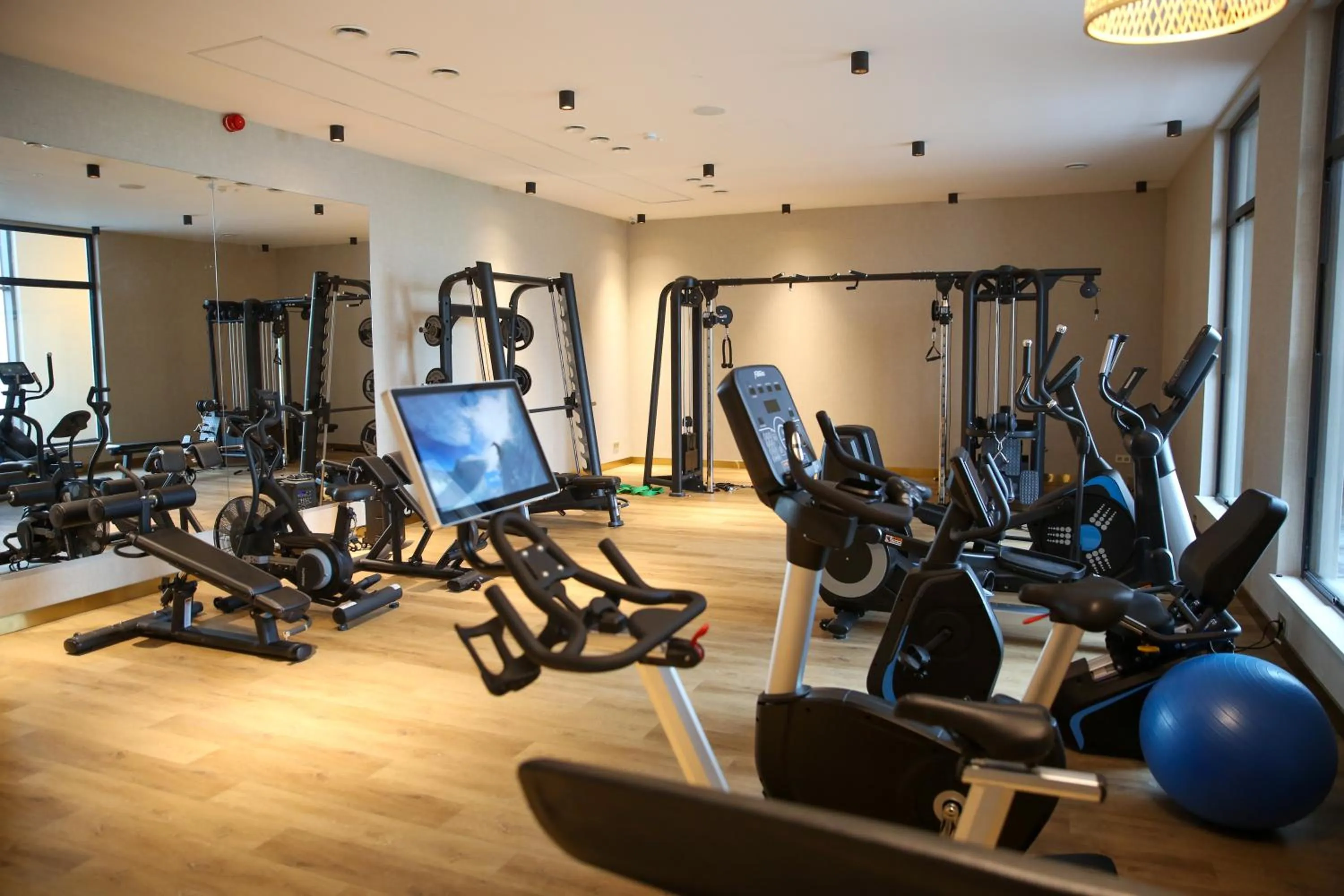 Fitness centre/facilities in Hotel Mazurski Raj