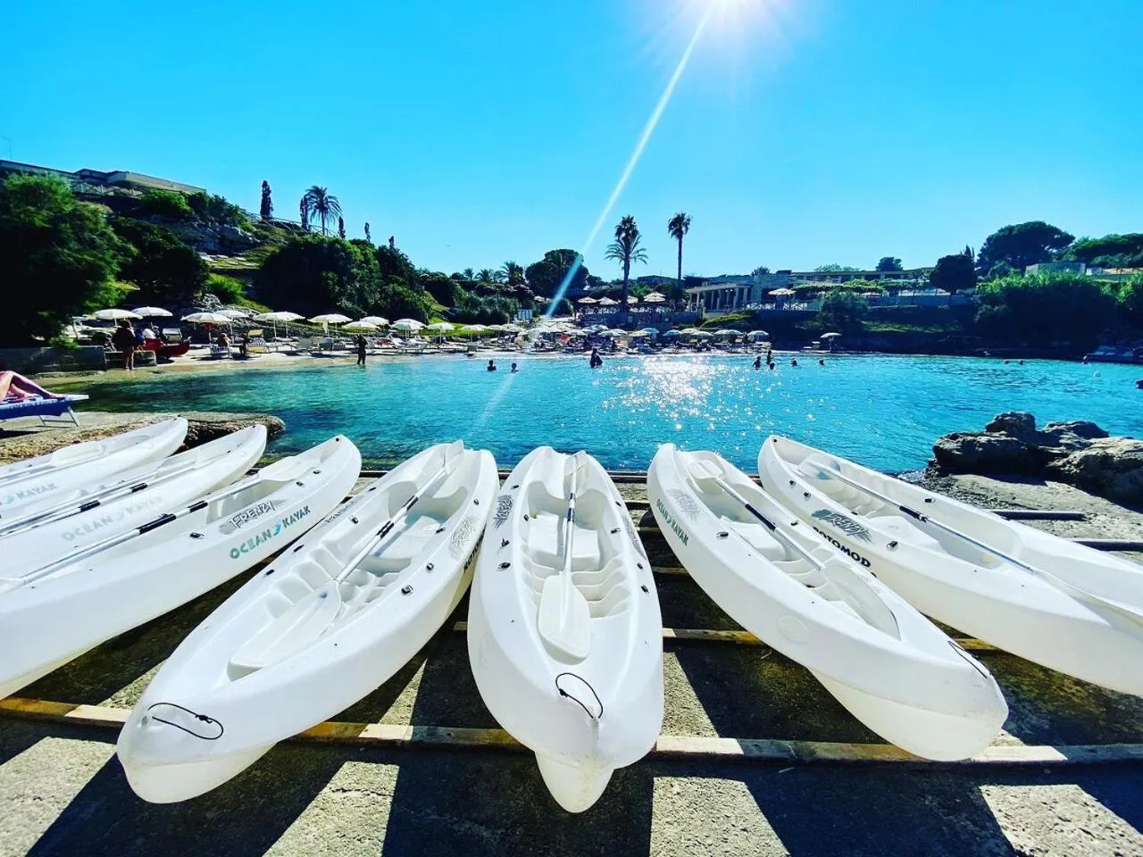 Beach in Le Cale D'Otranto Beach Resort