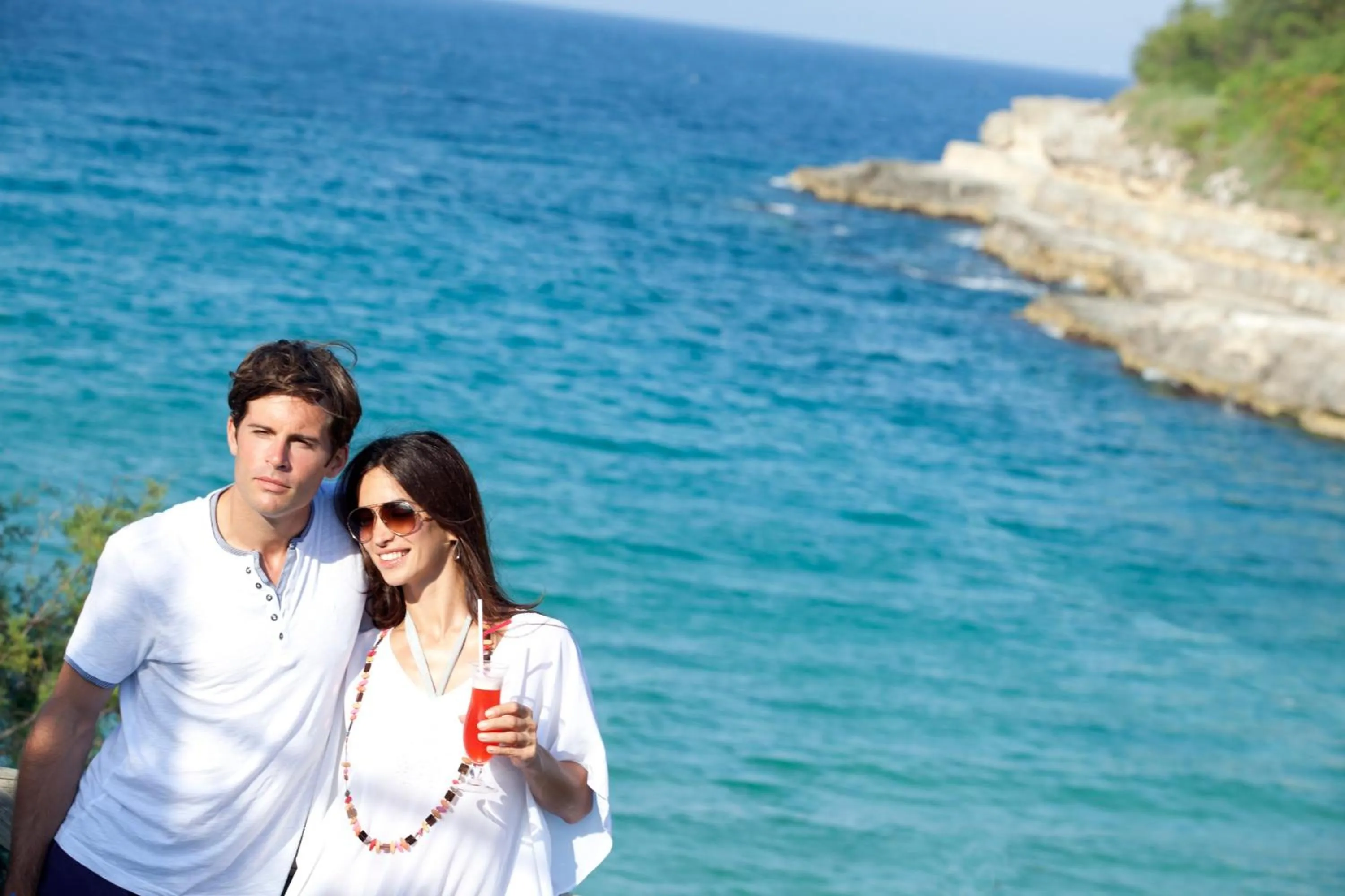 People in Le Cale D'Otranto Beach Resort