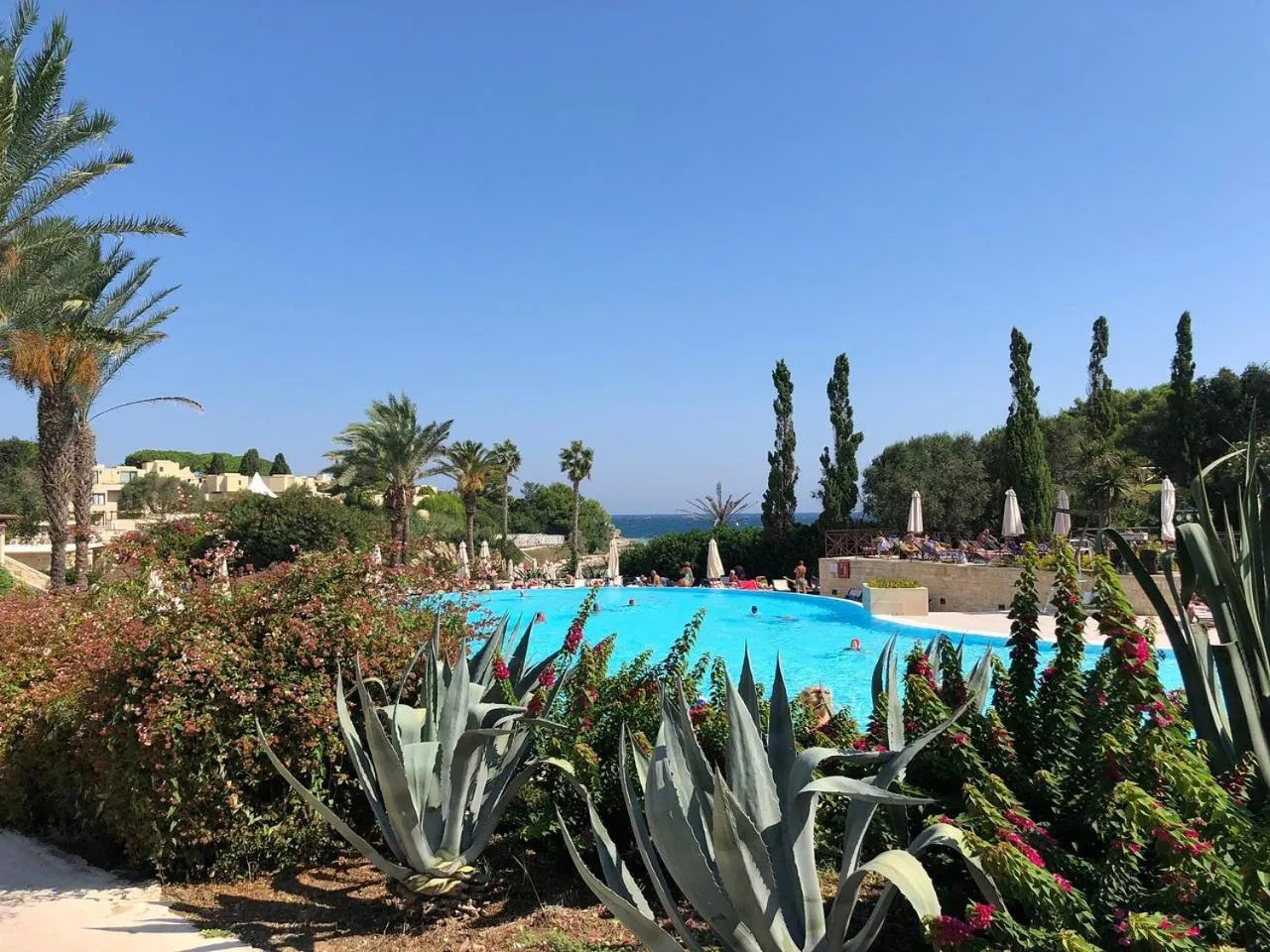 Pool view in Le Cale D'Otranto Beach Resort