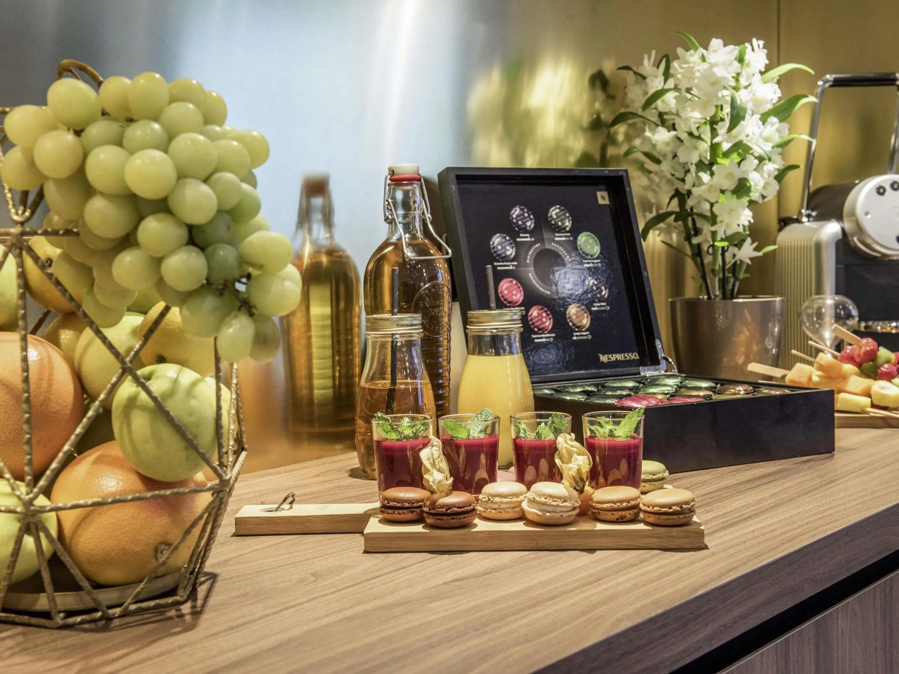 Breakfast in Mercure Paris Porte de Pantin