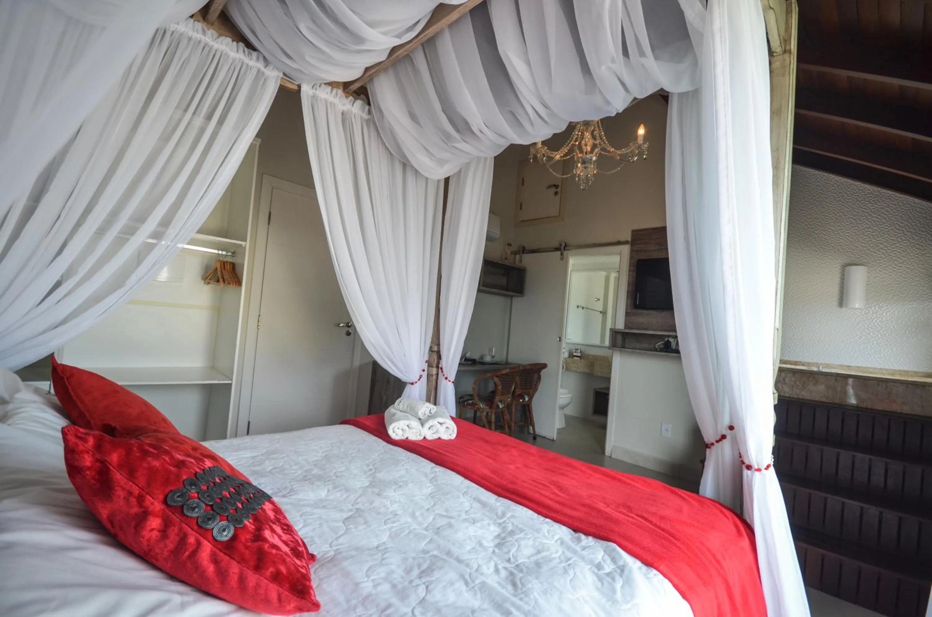 Bed in Pousada Retiro das Ilhas