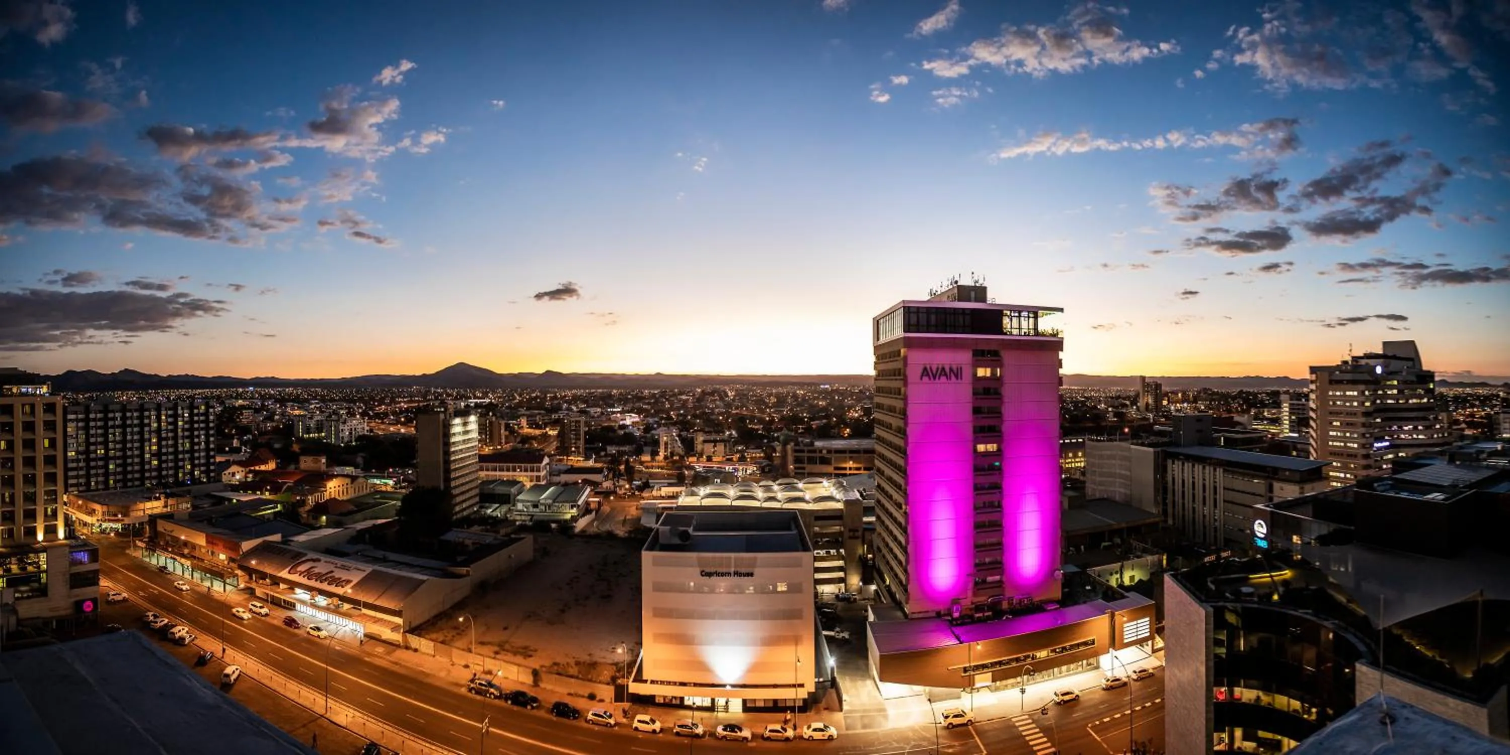 City view in Avani Windhoek Hotel & Casino