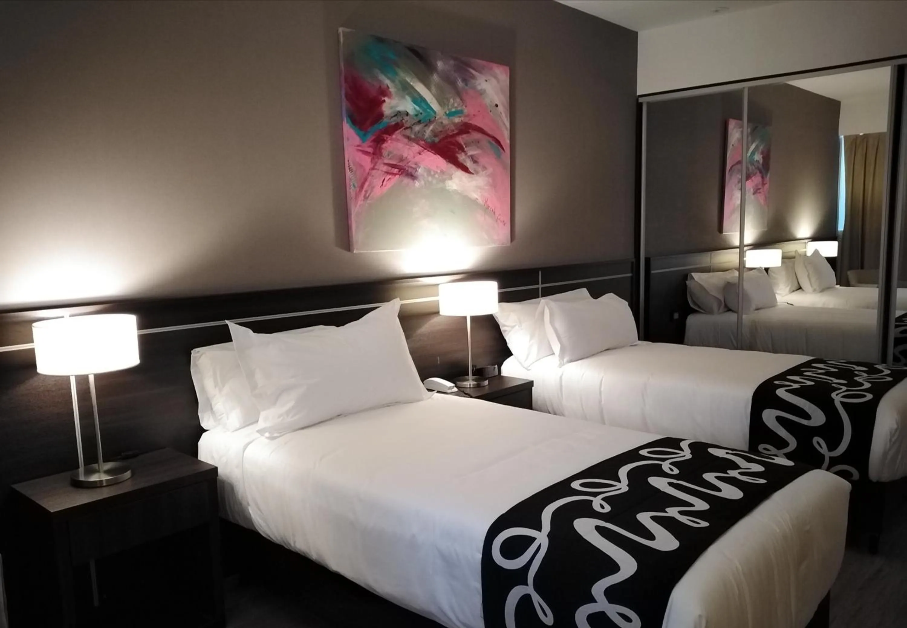 Bed in Amerian Rafaela Hotel