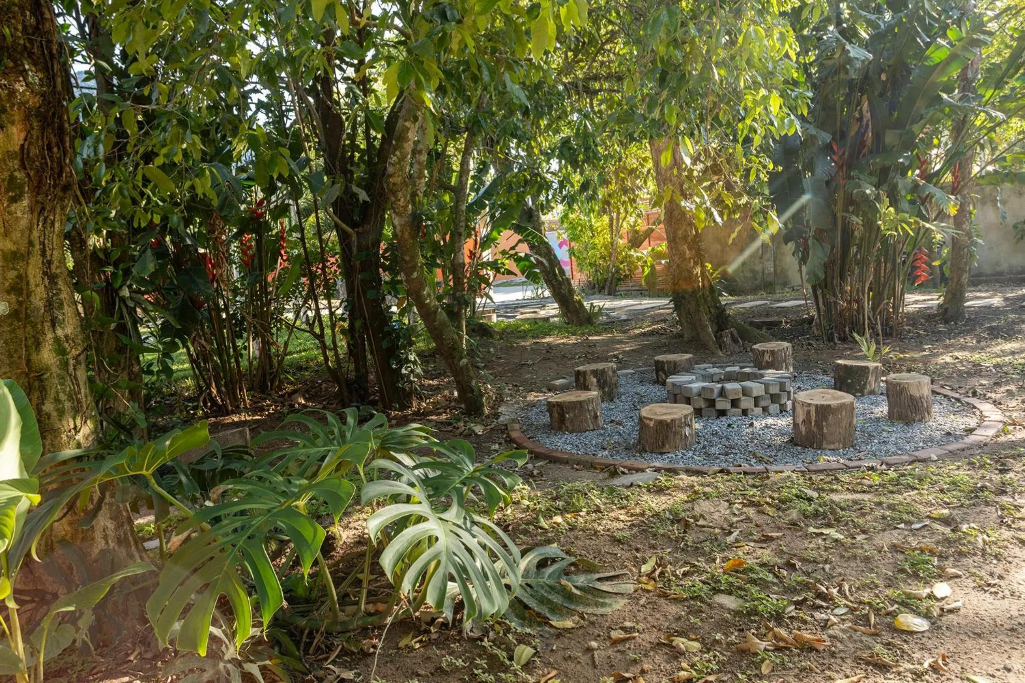 Garden view in Pousada In Bali - Maresias