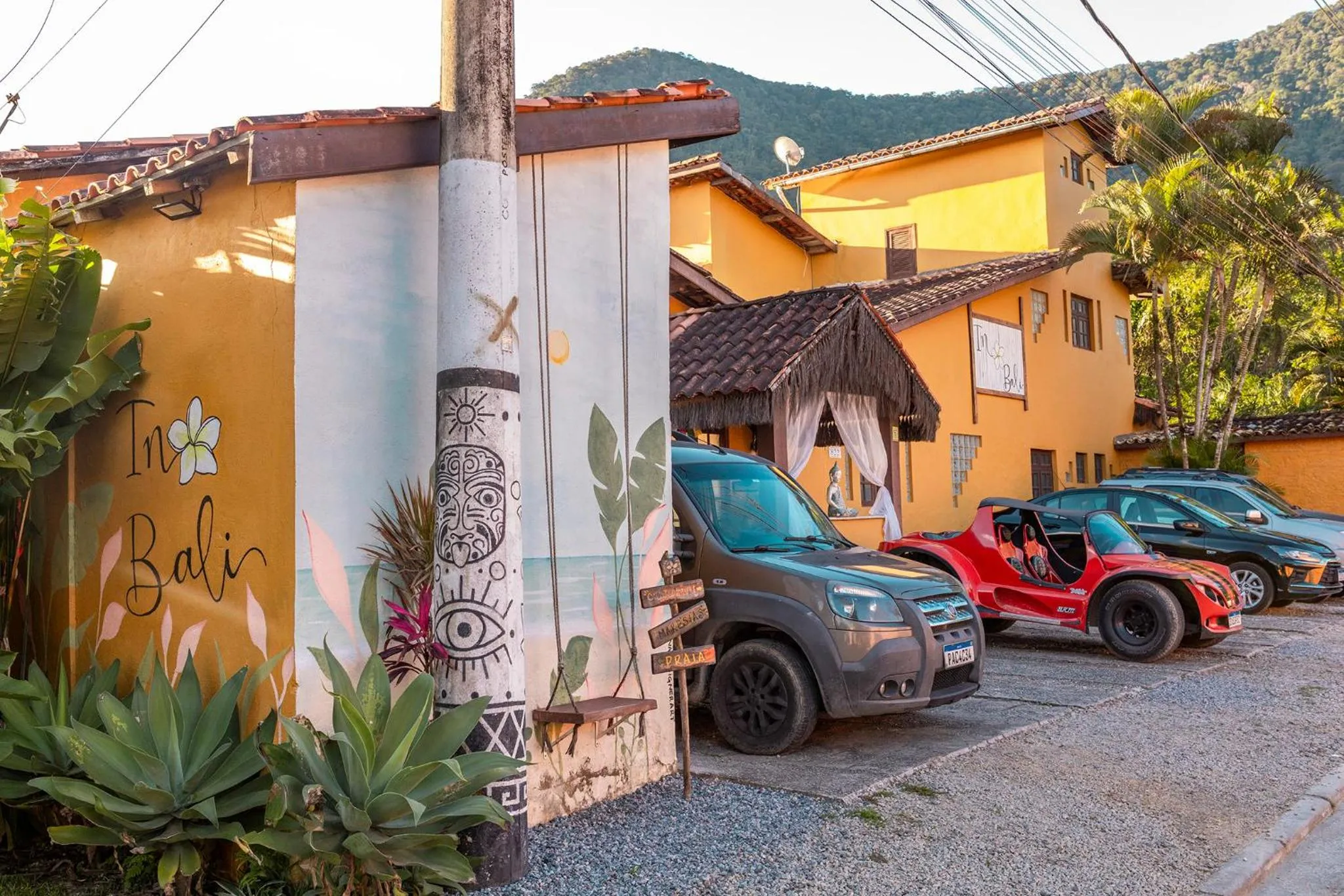 Parking in Pousada In Bali - Maresias