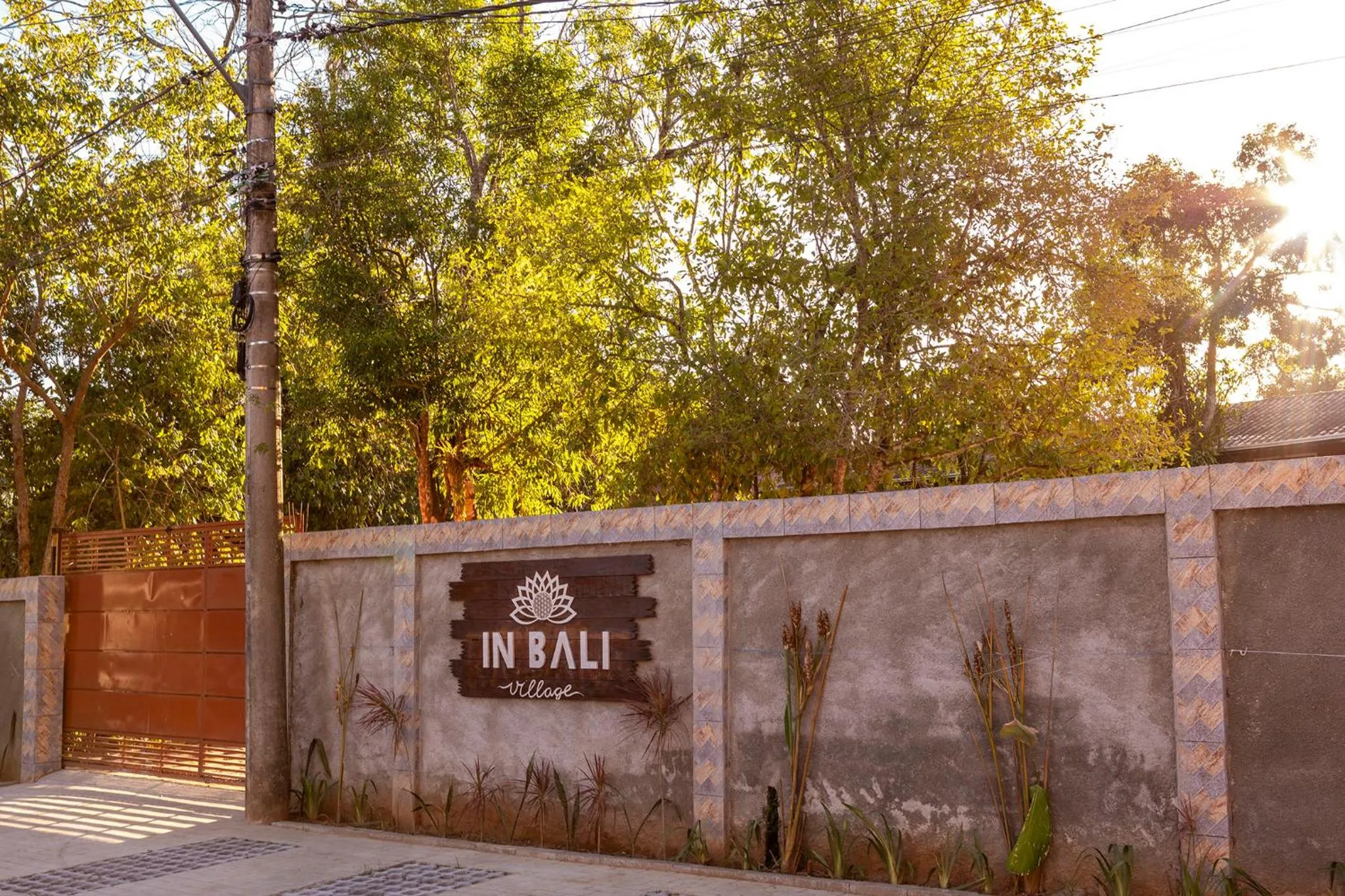 Street view in Pousada In Bali - Maresias