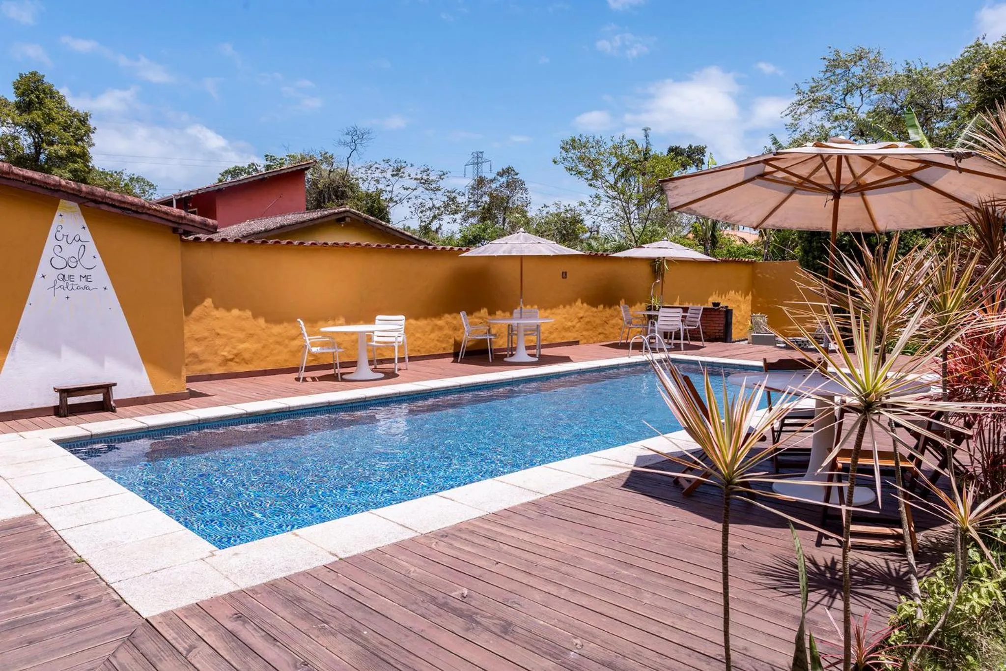 Pool view in Pousada In Bali - Maresias