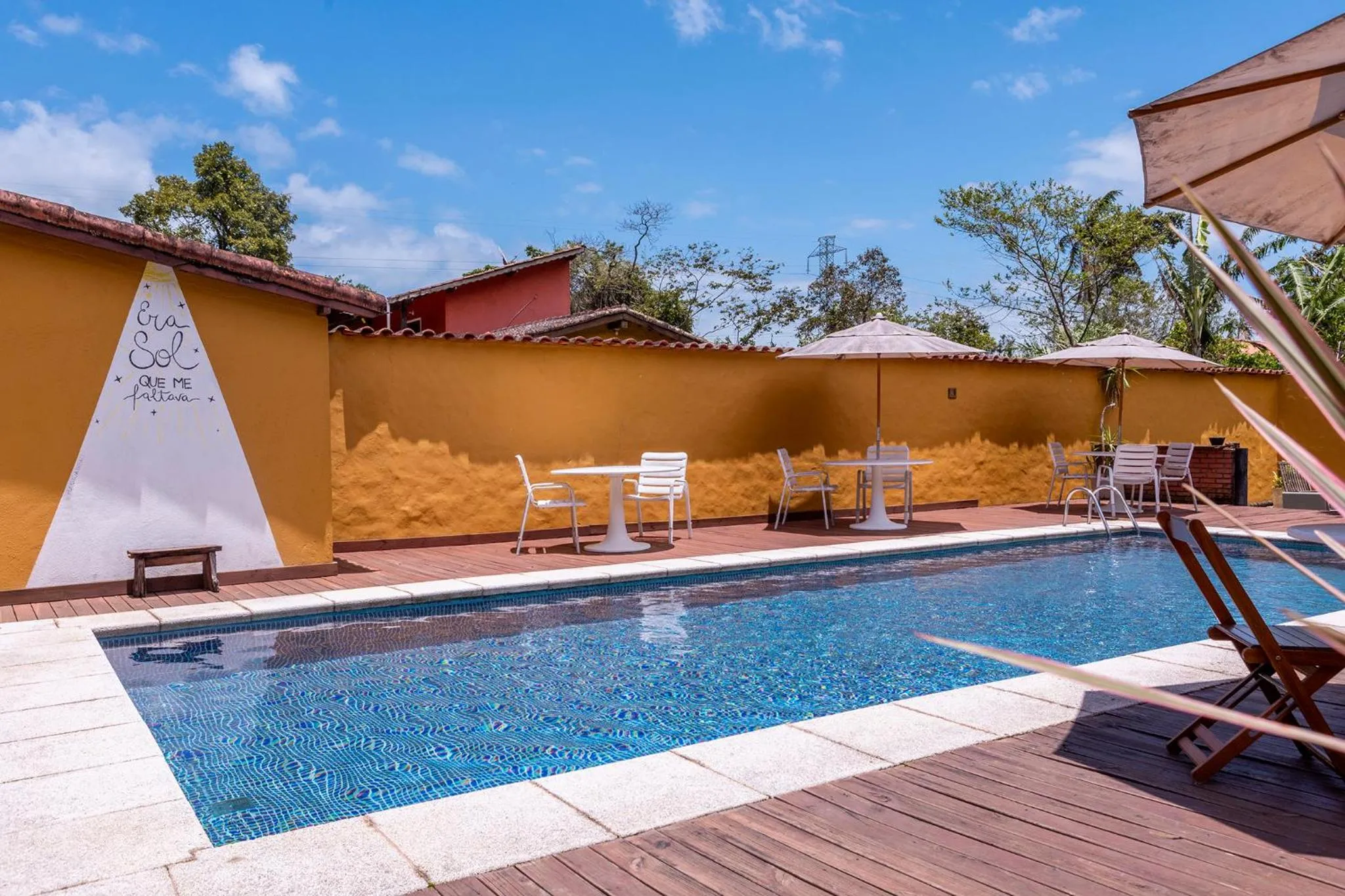 Pool view in Pousada In Bali - Maresias