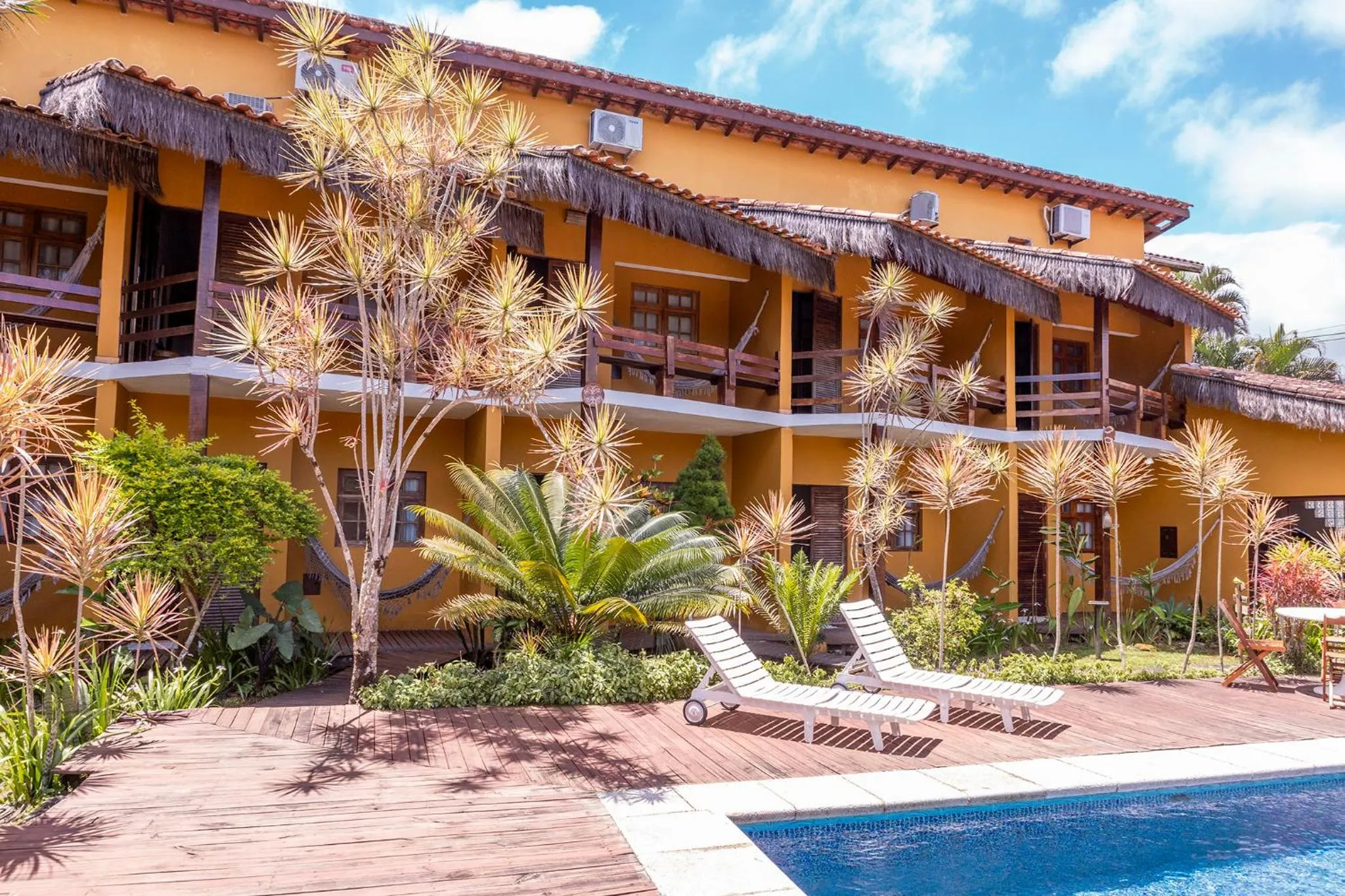 Balcony/Terrace in Pousada In Bali - Maresias