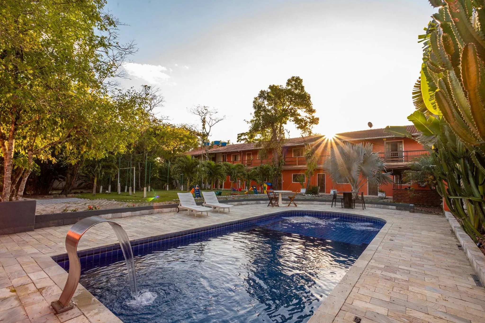 Swimming pool in Pousada In Bali - Maresias