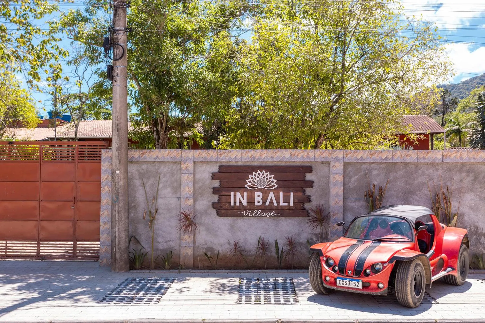 Street view in Pousada In Bali - Maresias