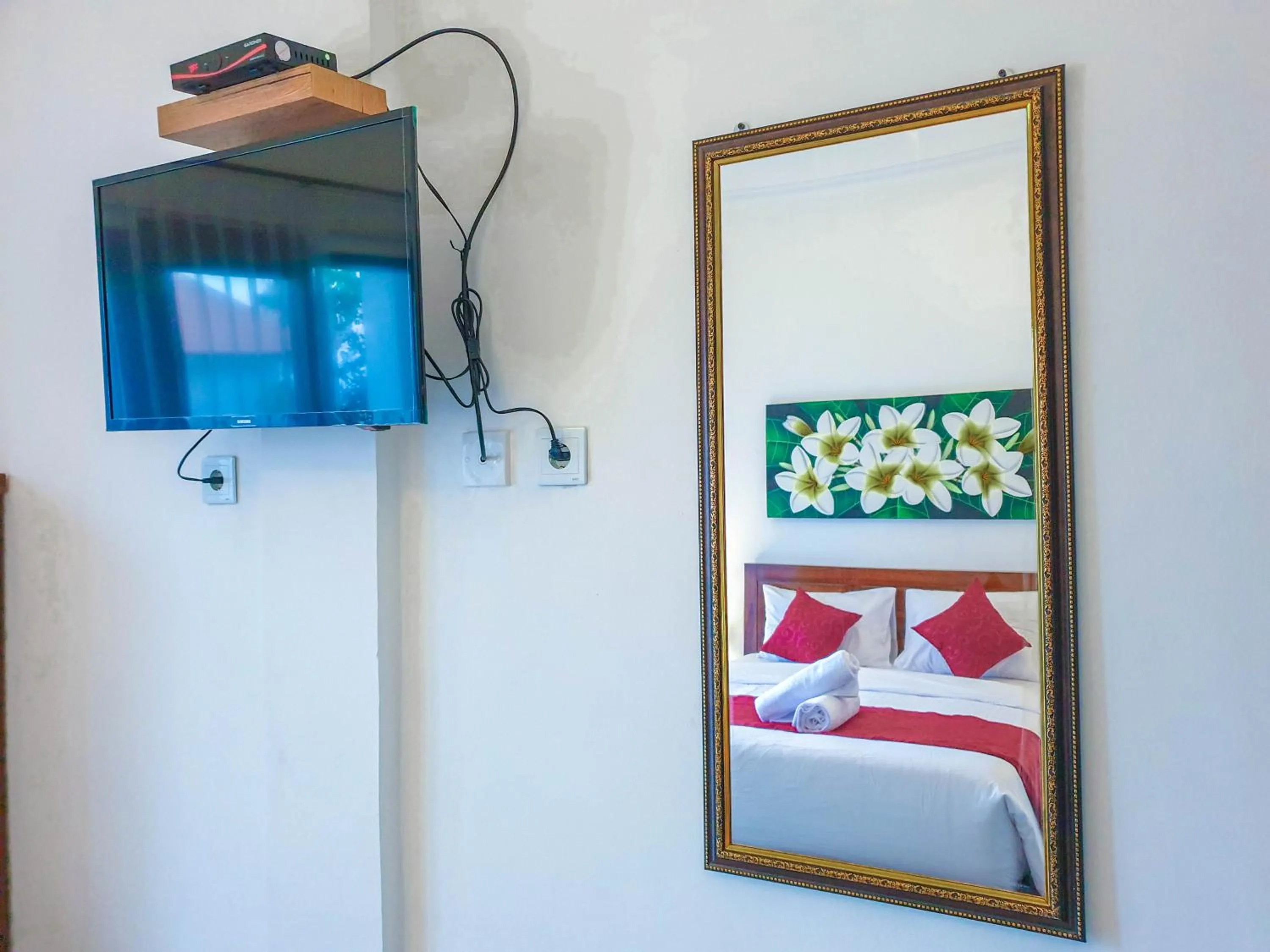 Bed in Juan Beach Bungalow