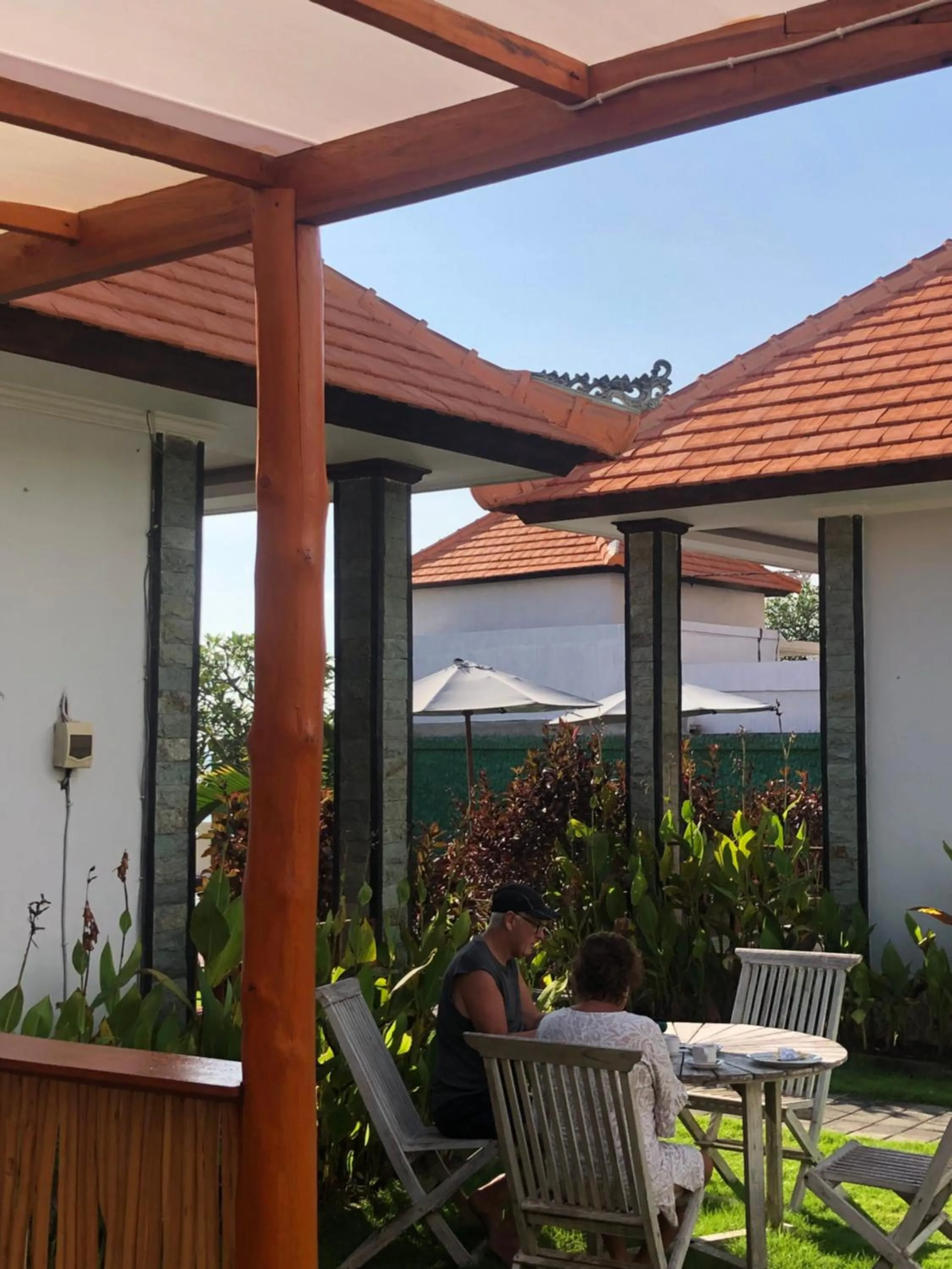 Garden in Juan Beach Bungalow