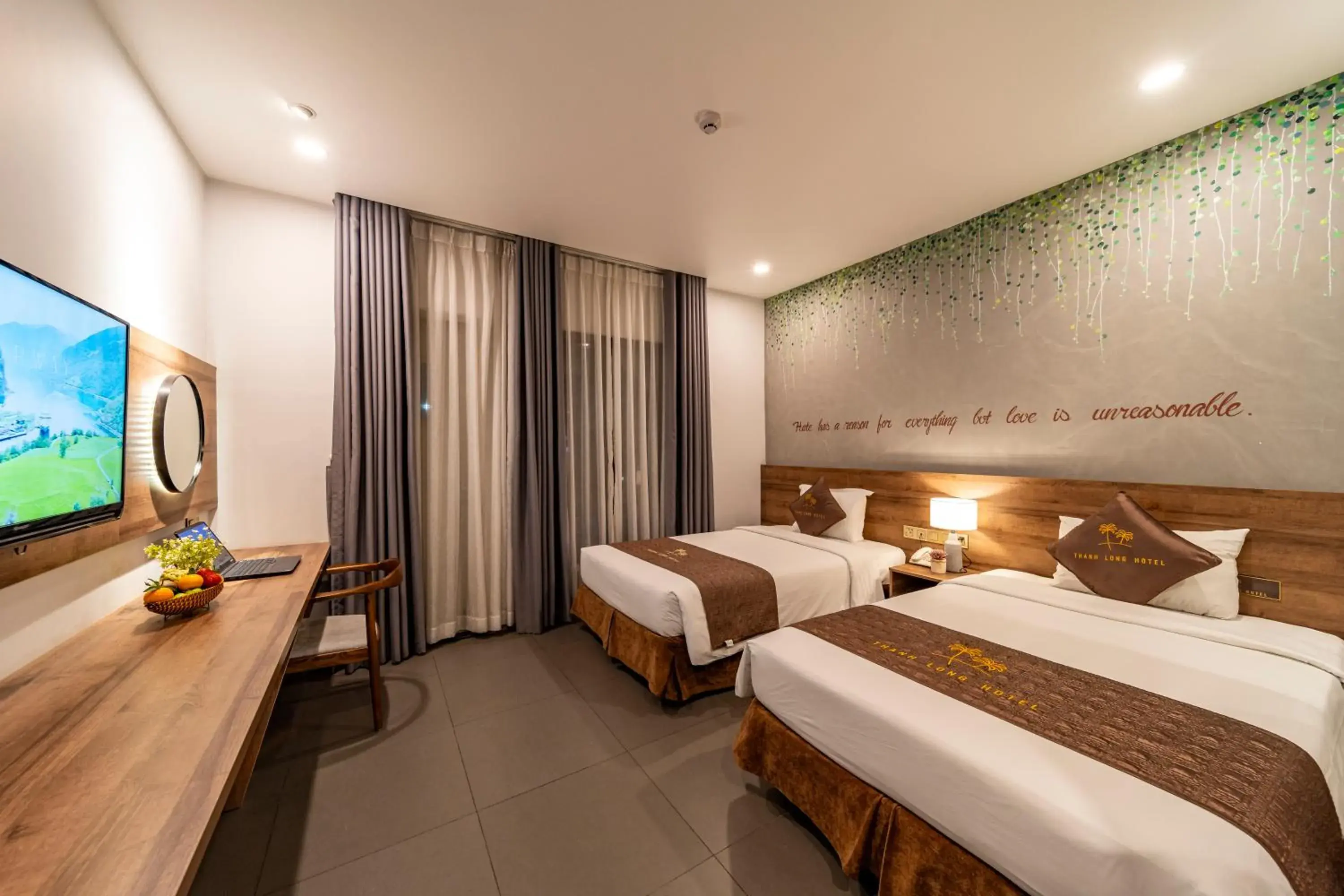 Standard Twin Room in Thanh Long Hotel - Tra Khuc Standard Twin Room in Thanh Long Hotel - Tra Khuc