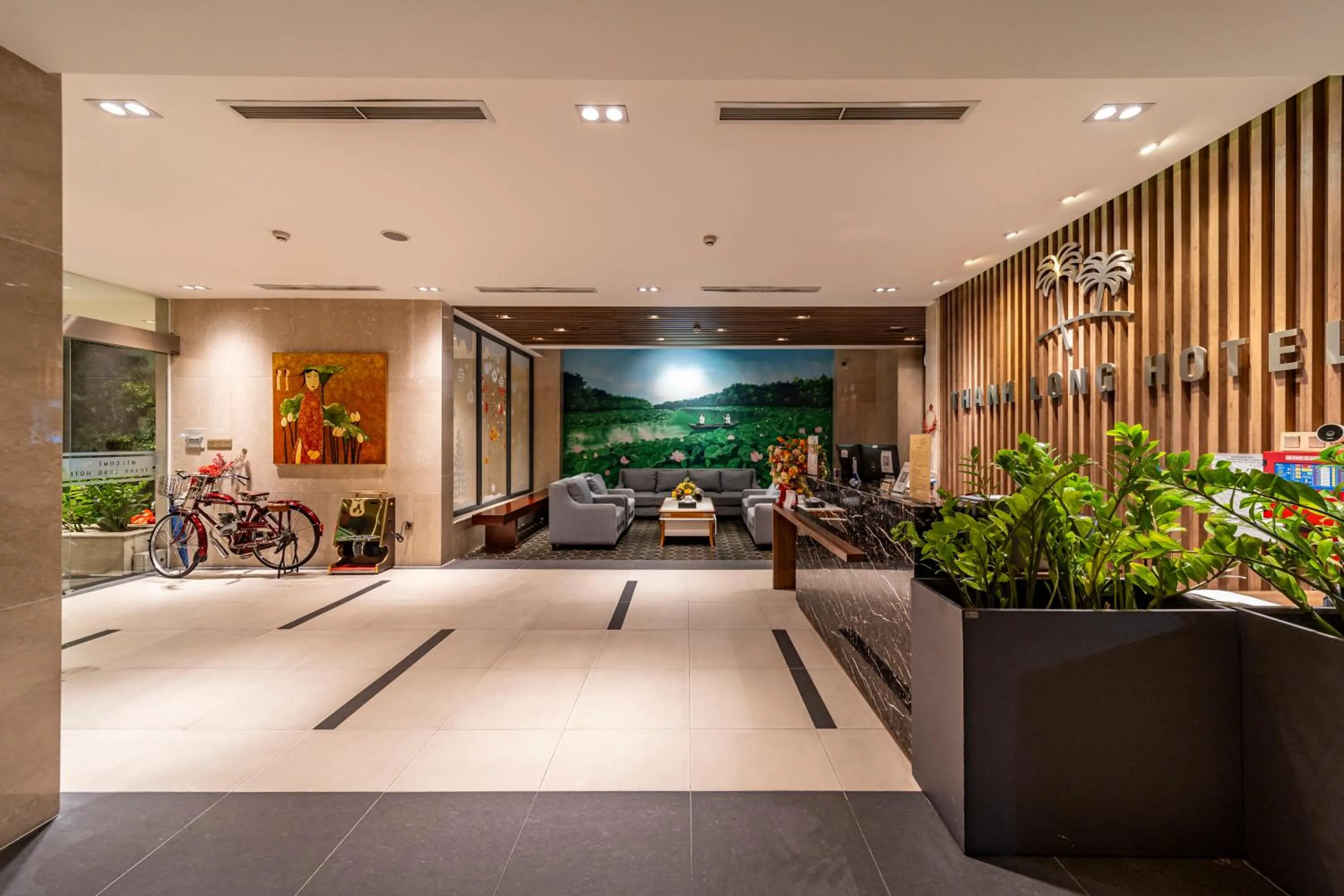 Lobby or reception in Thanh Long Hotel - Tra Khuc