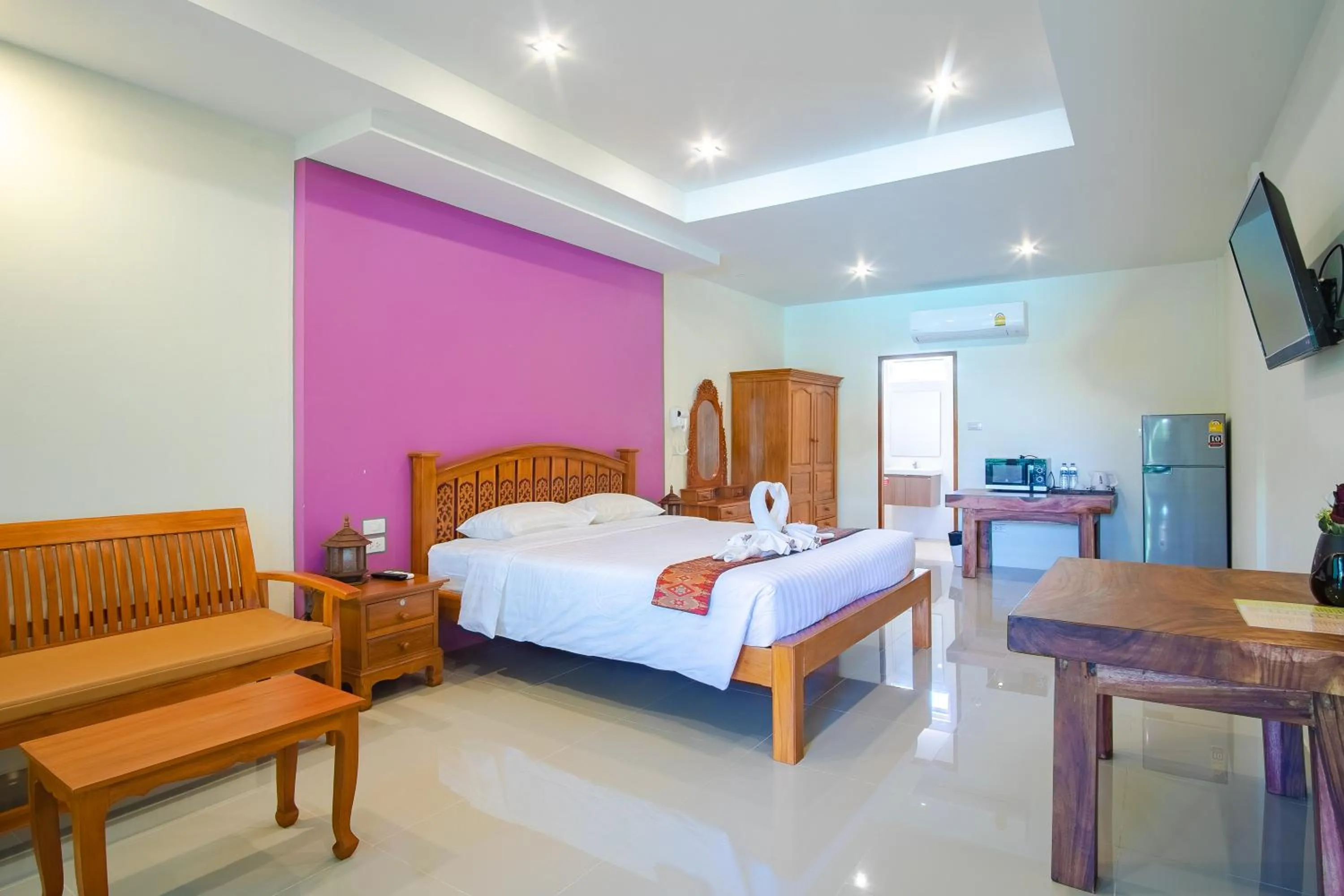 Bedroom, Bed in Prayai Changthai Resort
