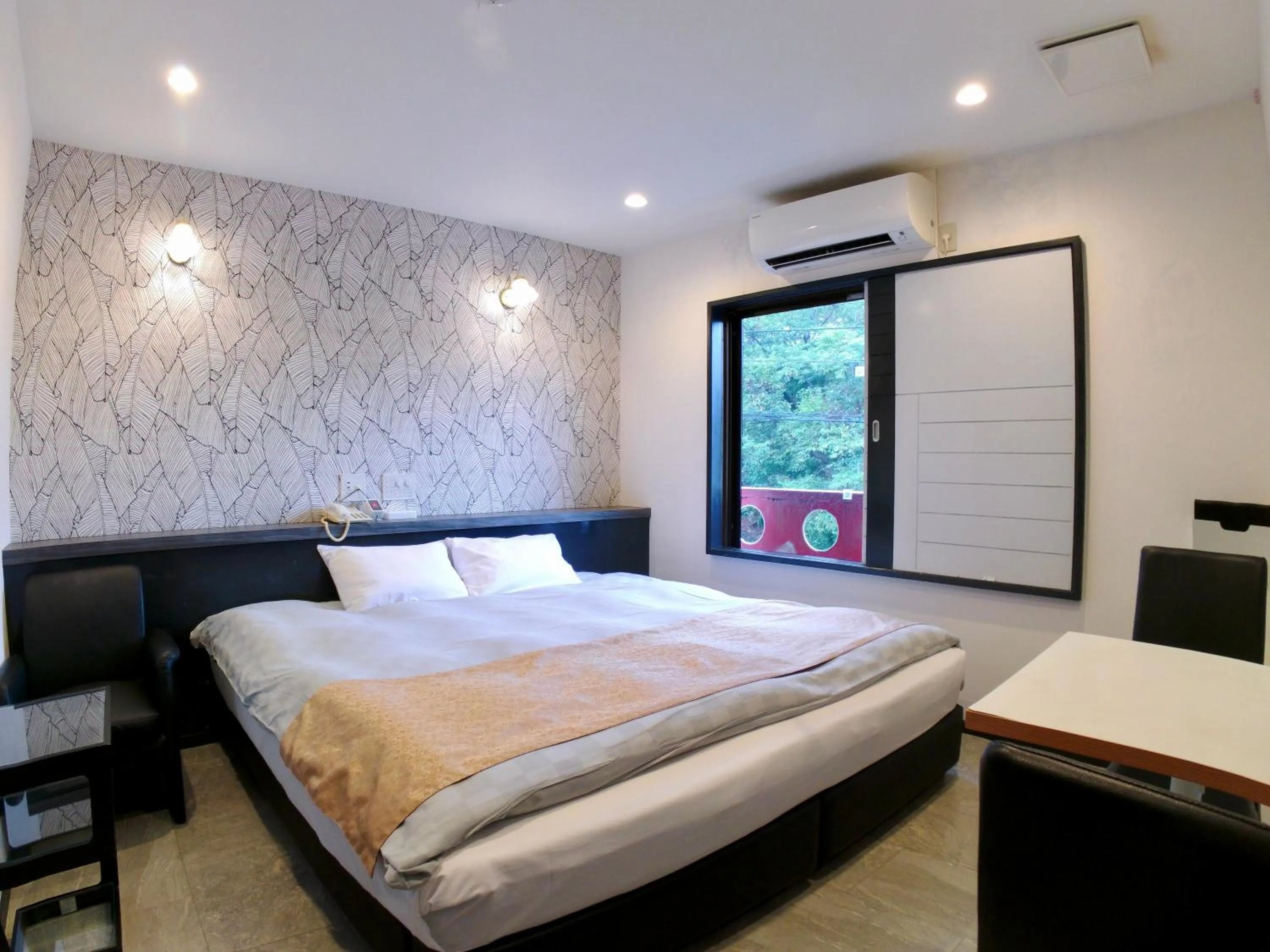 Bed in HOTEL LEX Numazu (Adult Only)