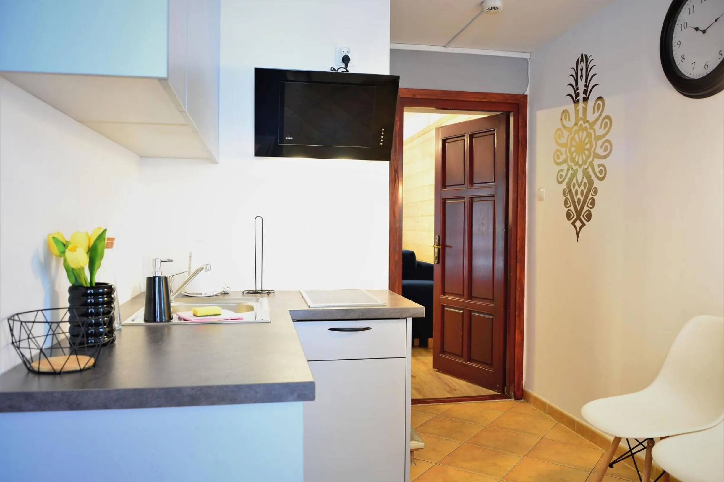 Kitchen or kitchenette in Czarna Willa