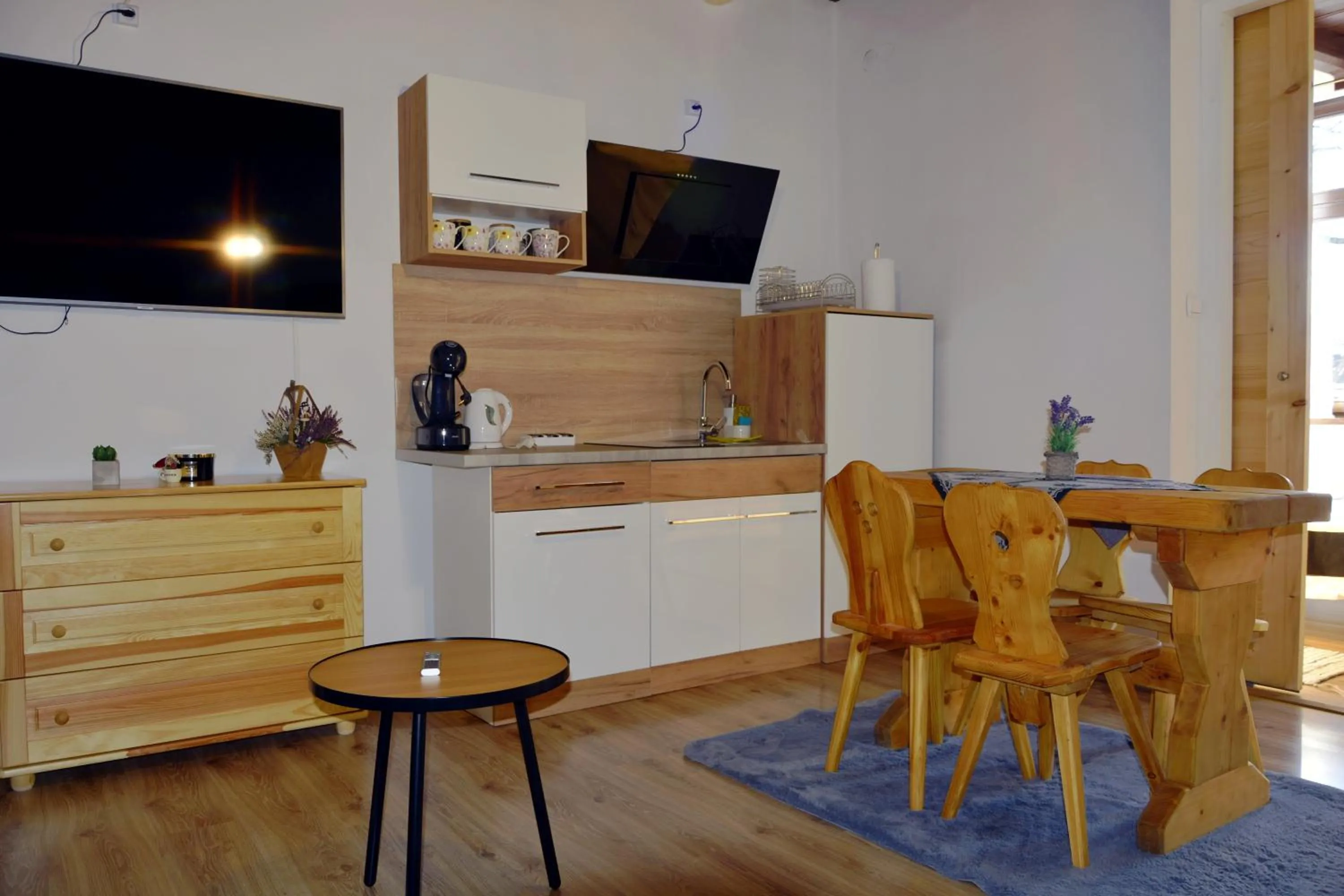 Kitchen or kitchenette in Czarna Willa