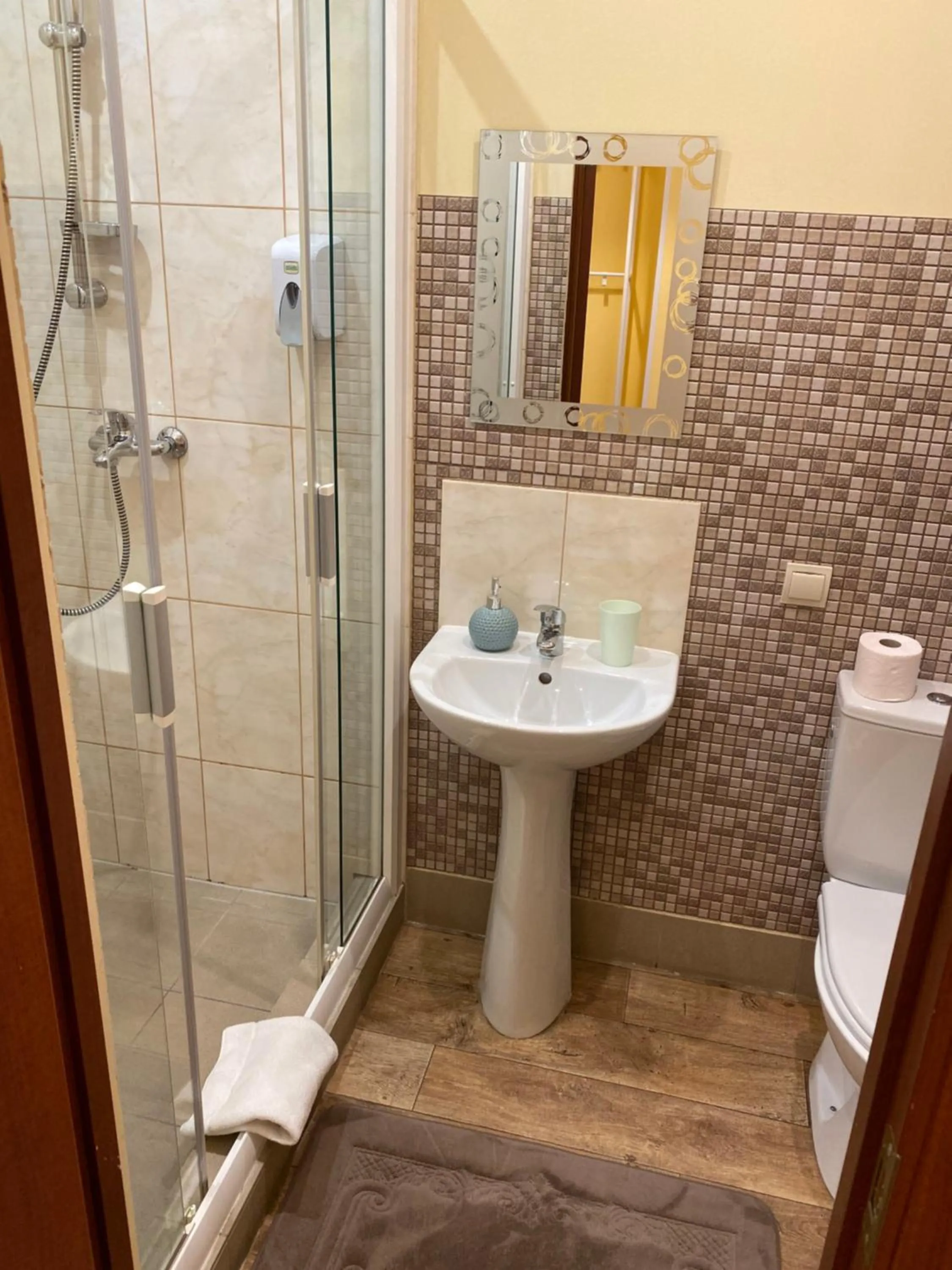 Shower in City Westa Hotel