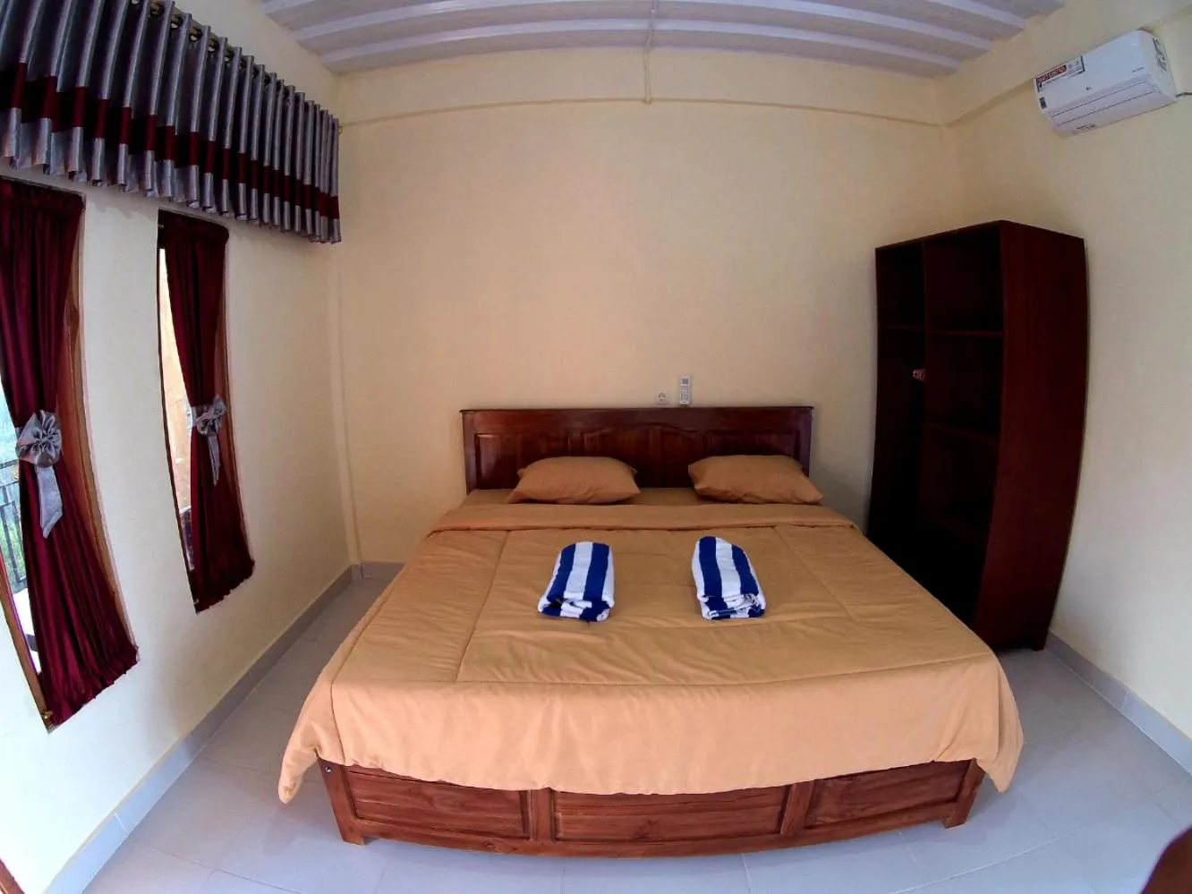 Bed in Golo Tango Homestay