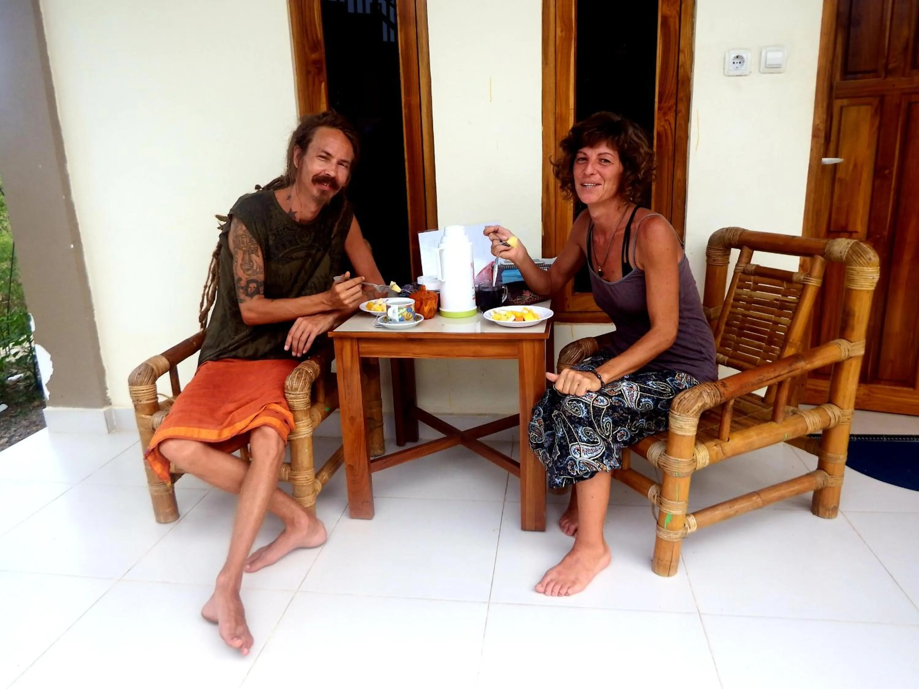 Breakfast in Golo Tango Homestay