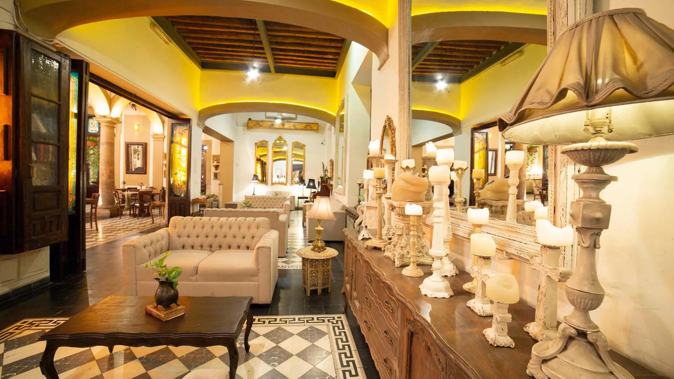 Living room in Casa Pedro Loza