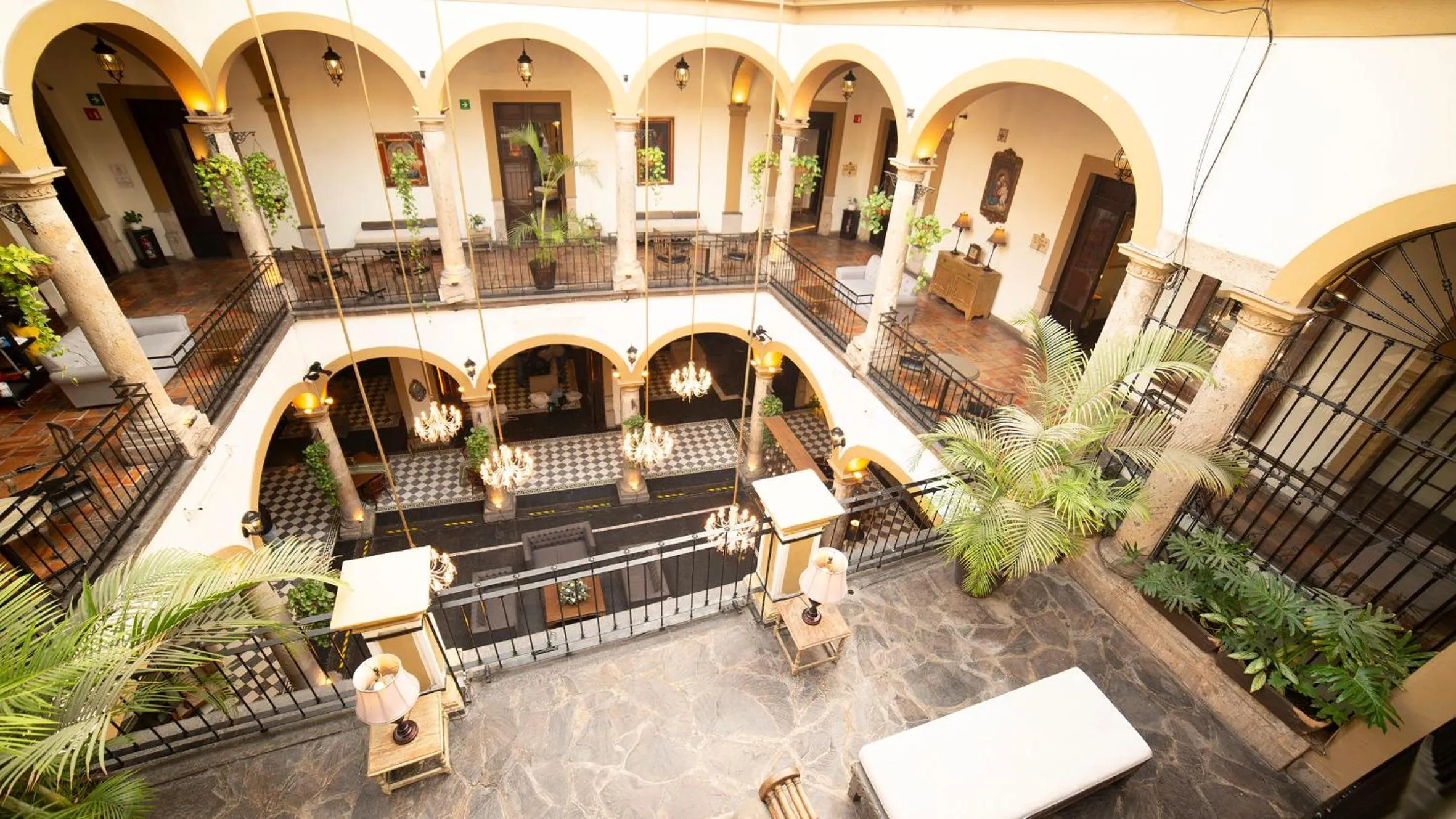 Patio in Casa Pedro Loza