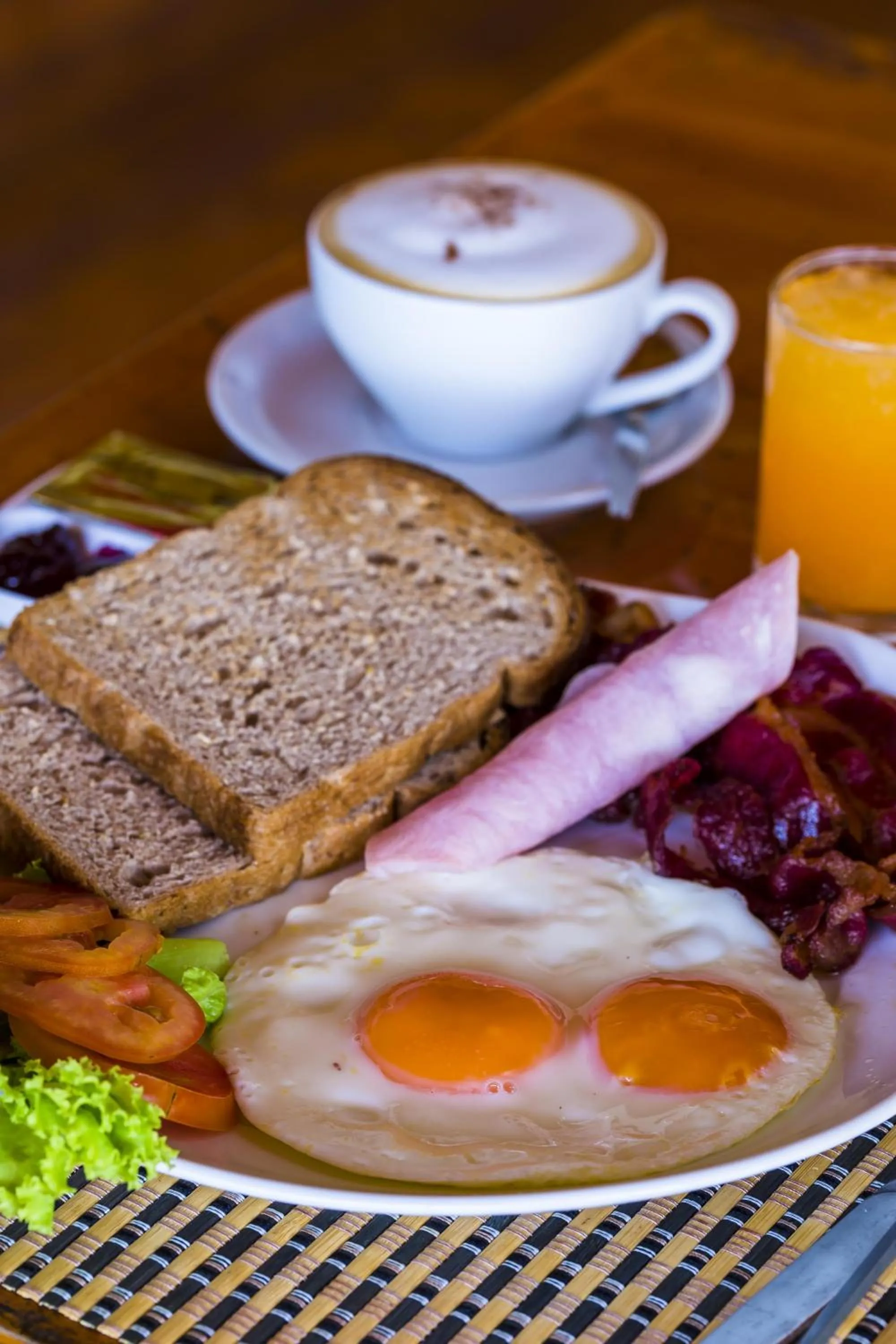 Breakfast in Coral View Resort