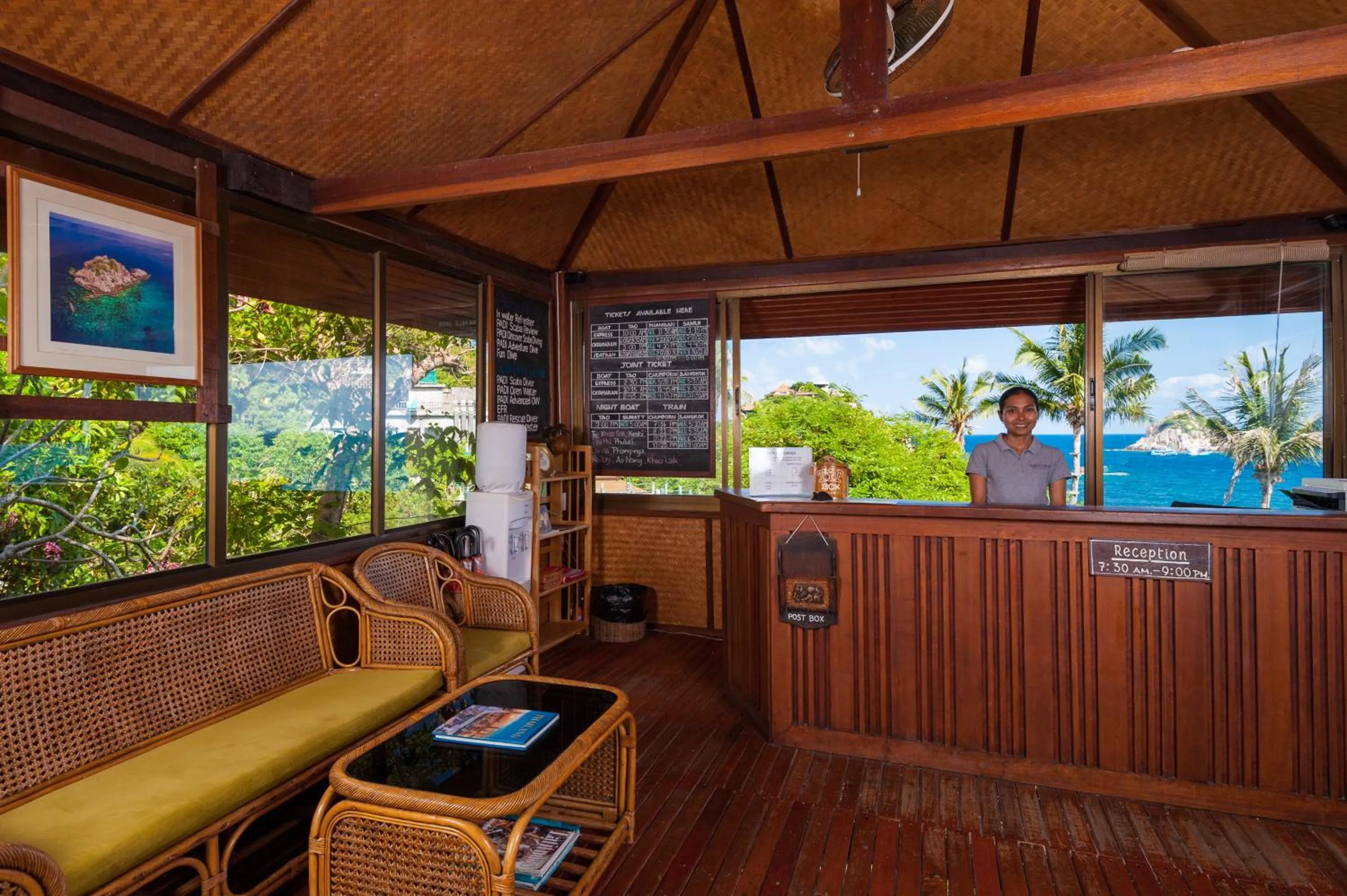 Lobby or reception in Coral View Resort