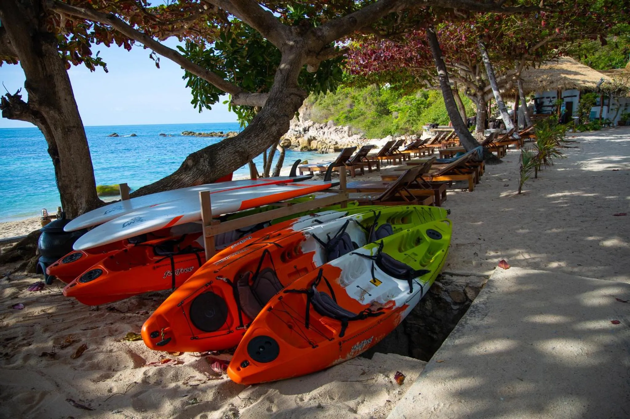 Beach in Coral View Resort