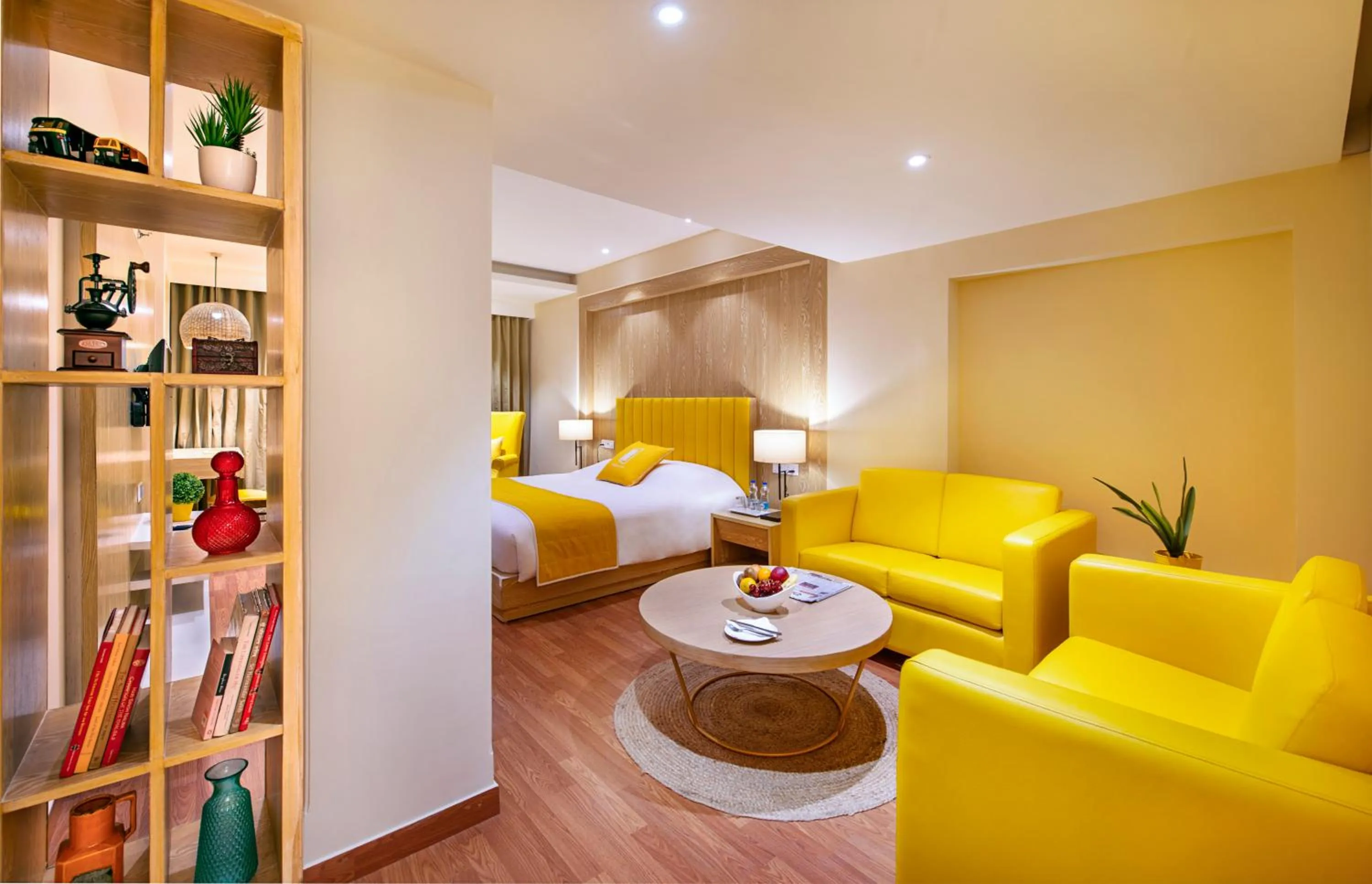 Seating area in Bloom Boutique l Ranjit Avenue