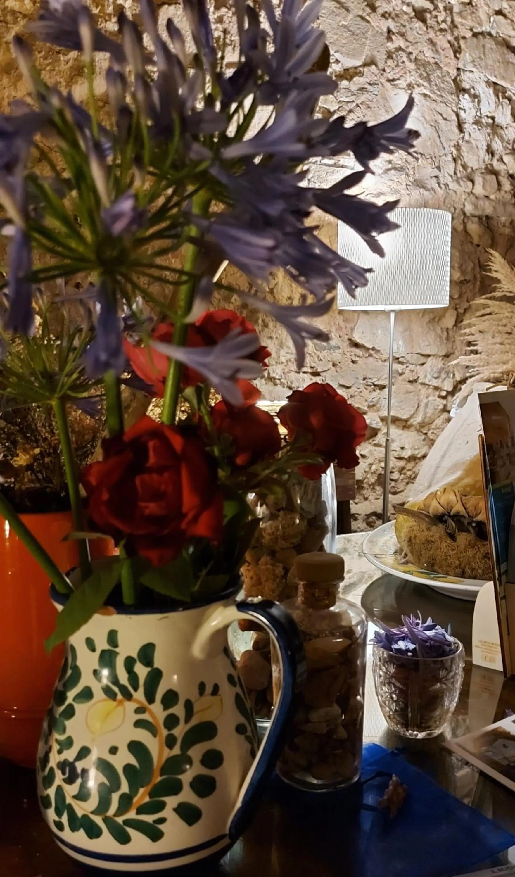 Lobby or reception in La Casa sul Blu Albergo Diffuso