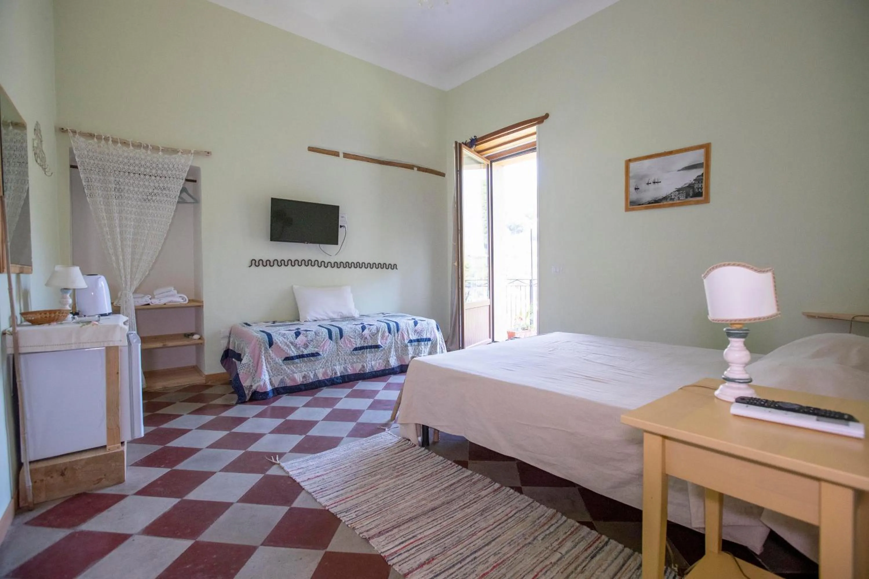 Photo of the whole room, Bed in La Casa sul Blu Albergo Diffuso