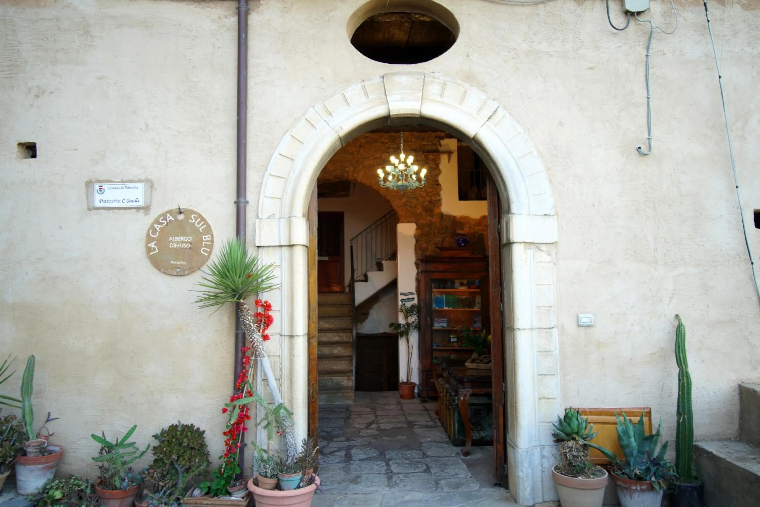 Property building in La Casa sul Blu Albergo Diffuso