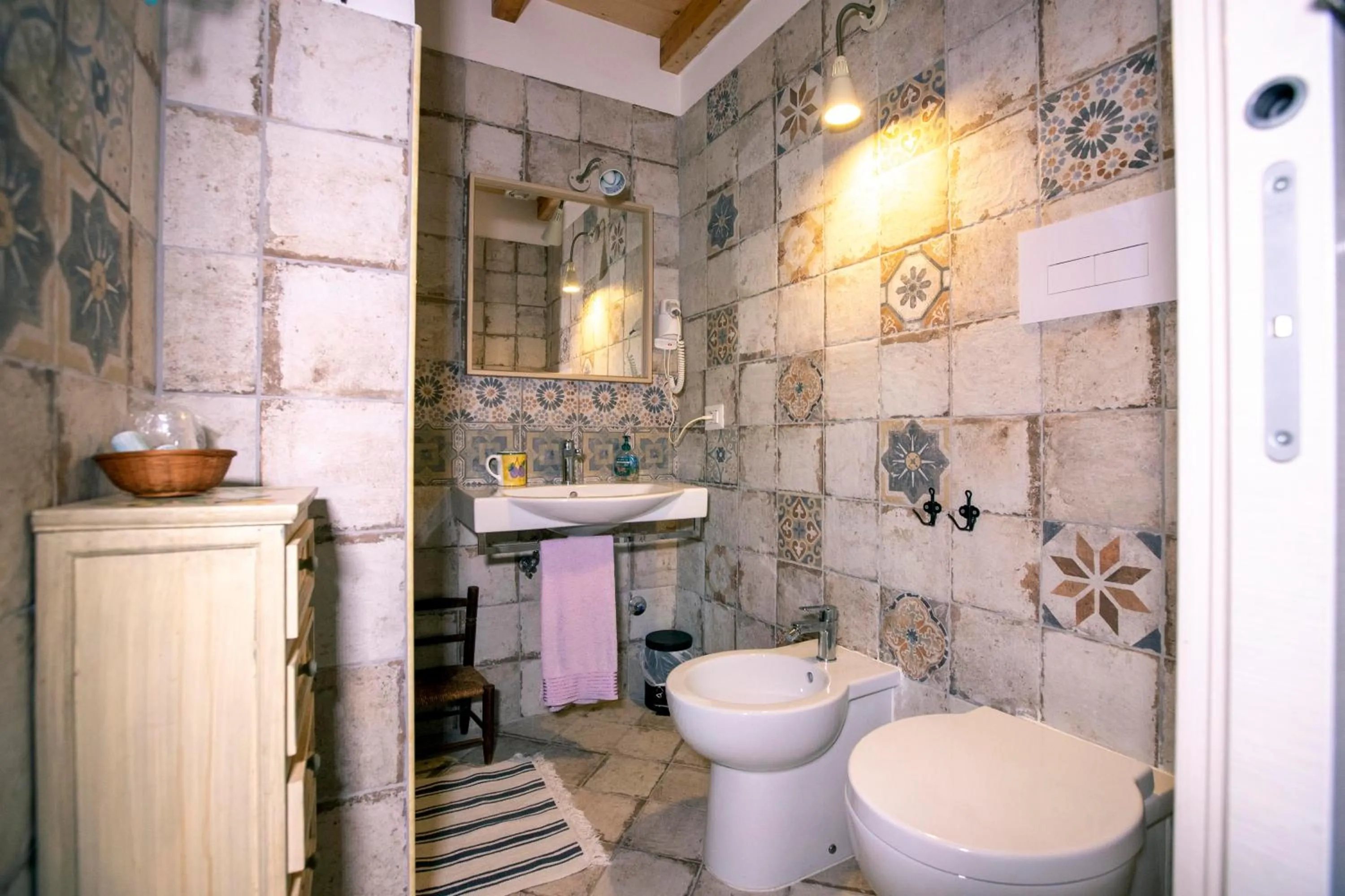 Bathroom in La Casa sul Blu Albergo Diffuso