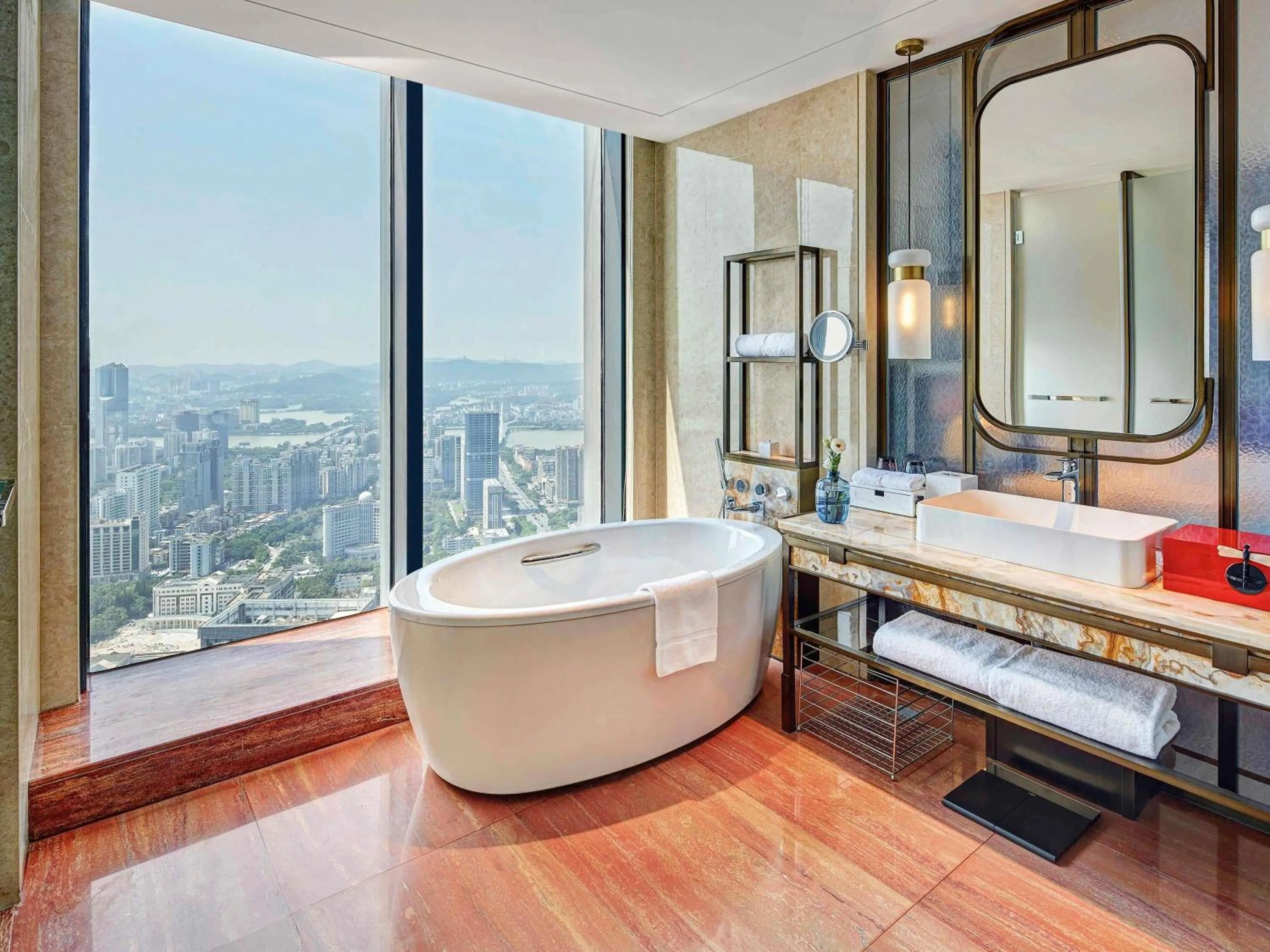 Bedroom, Bed in Pullman Huizhou Kaisa