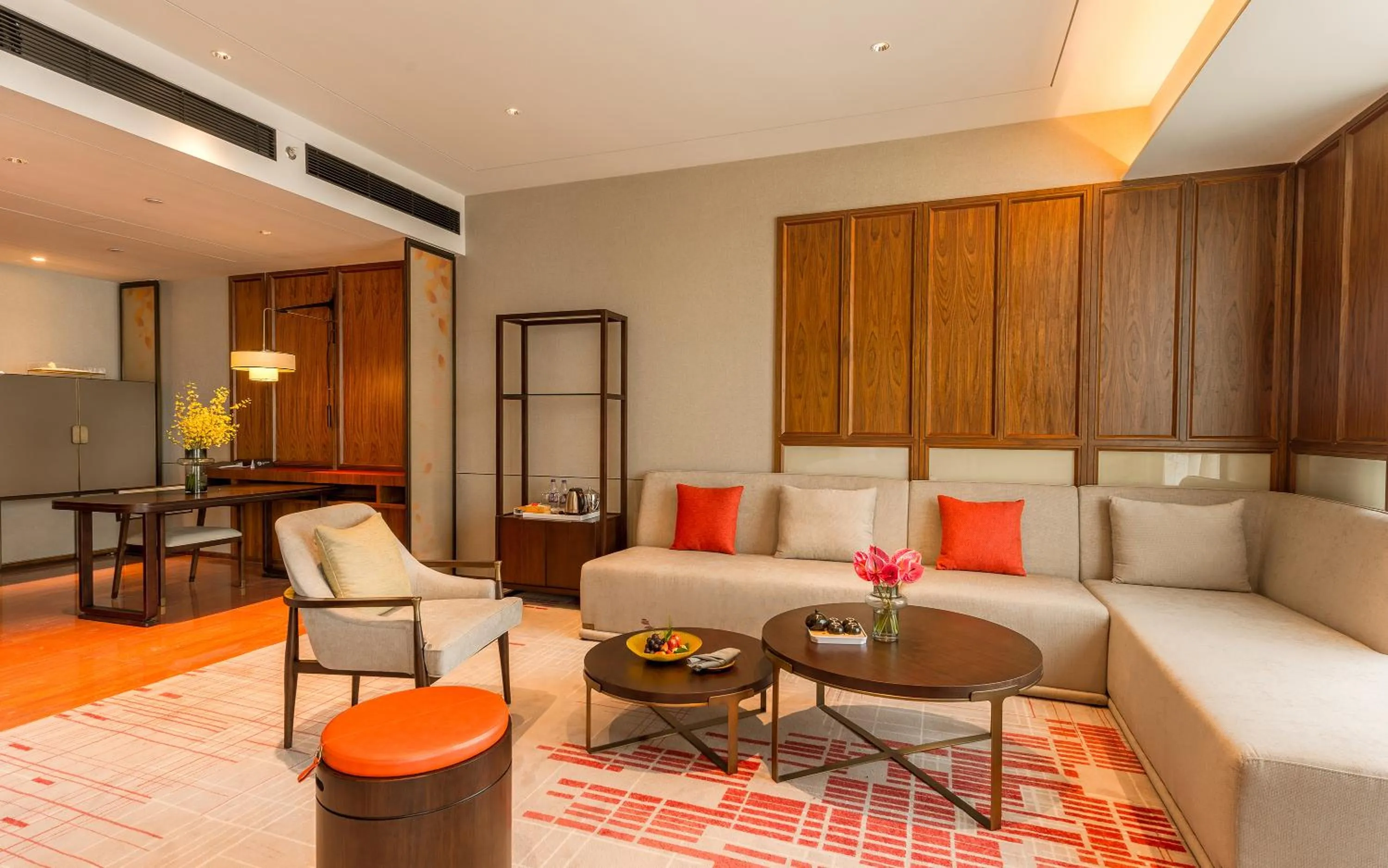 Living room in Pullman Huizhou Kaisa