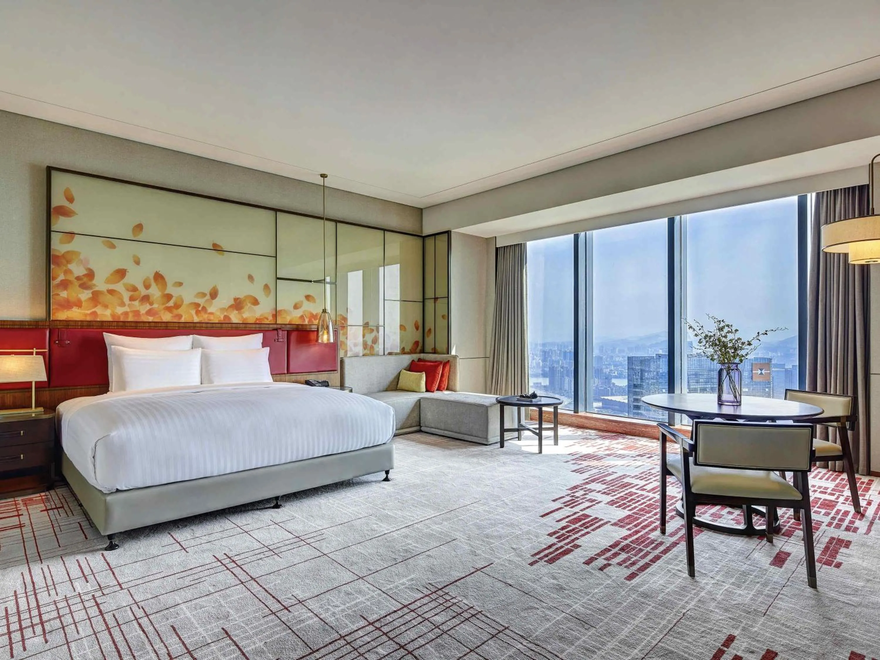 Bedroom, Bed in Pullman Huizhou Kaisa