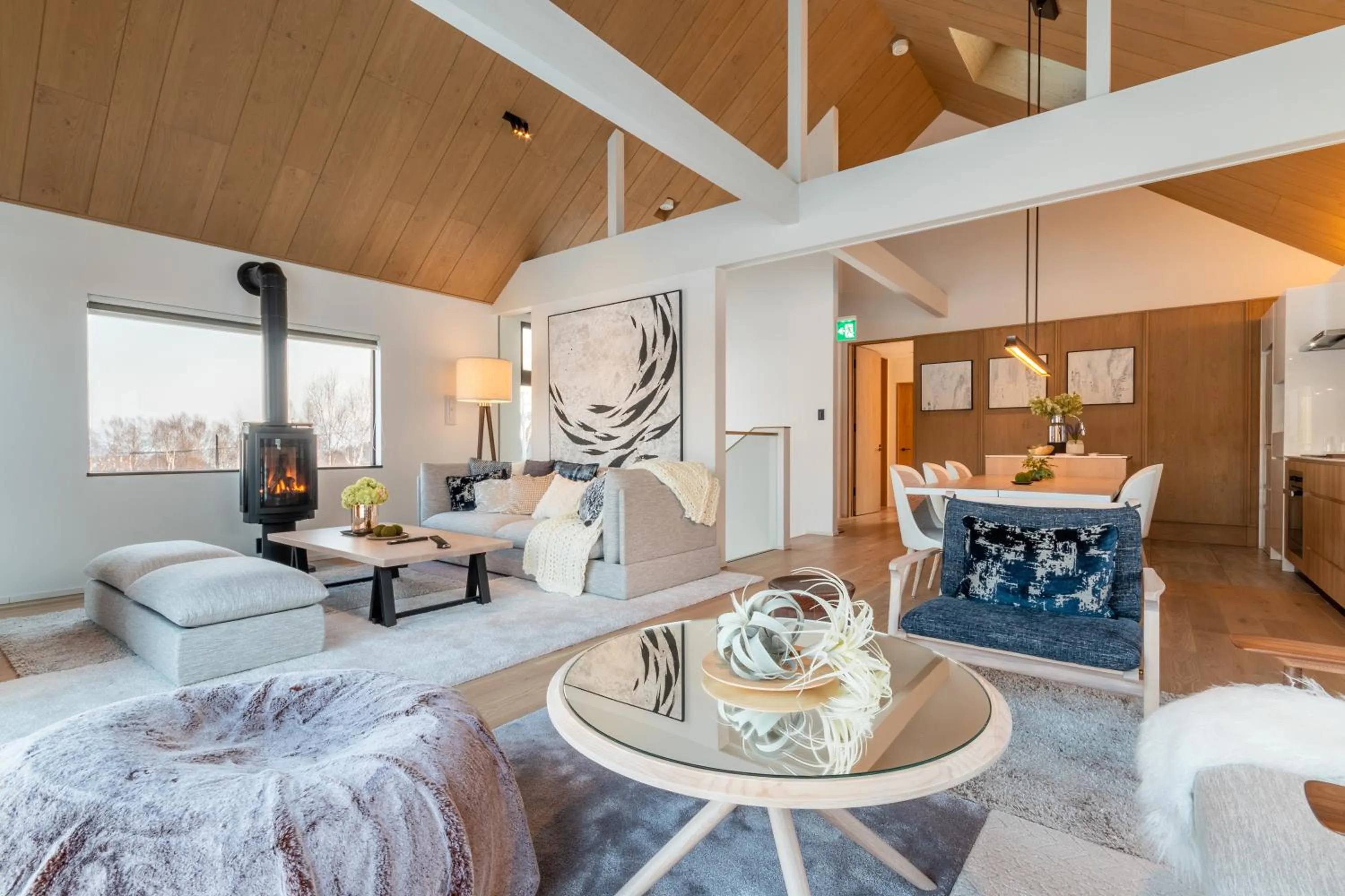 Living room in Koa Niseko