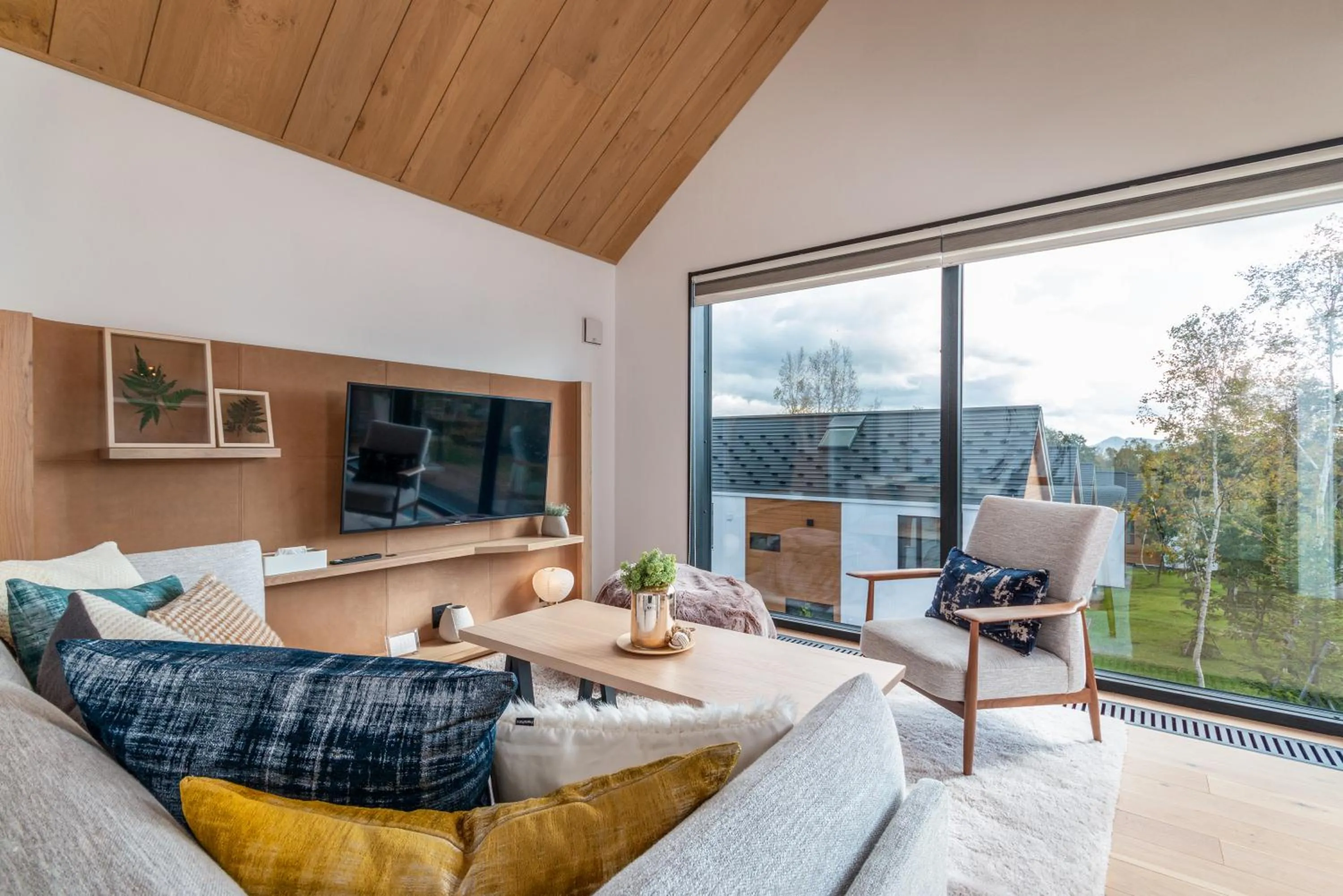 Living room in Koa Niseko