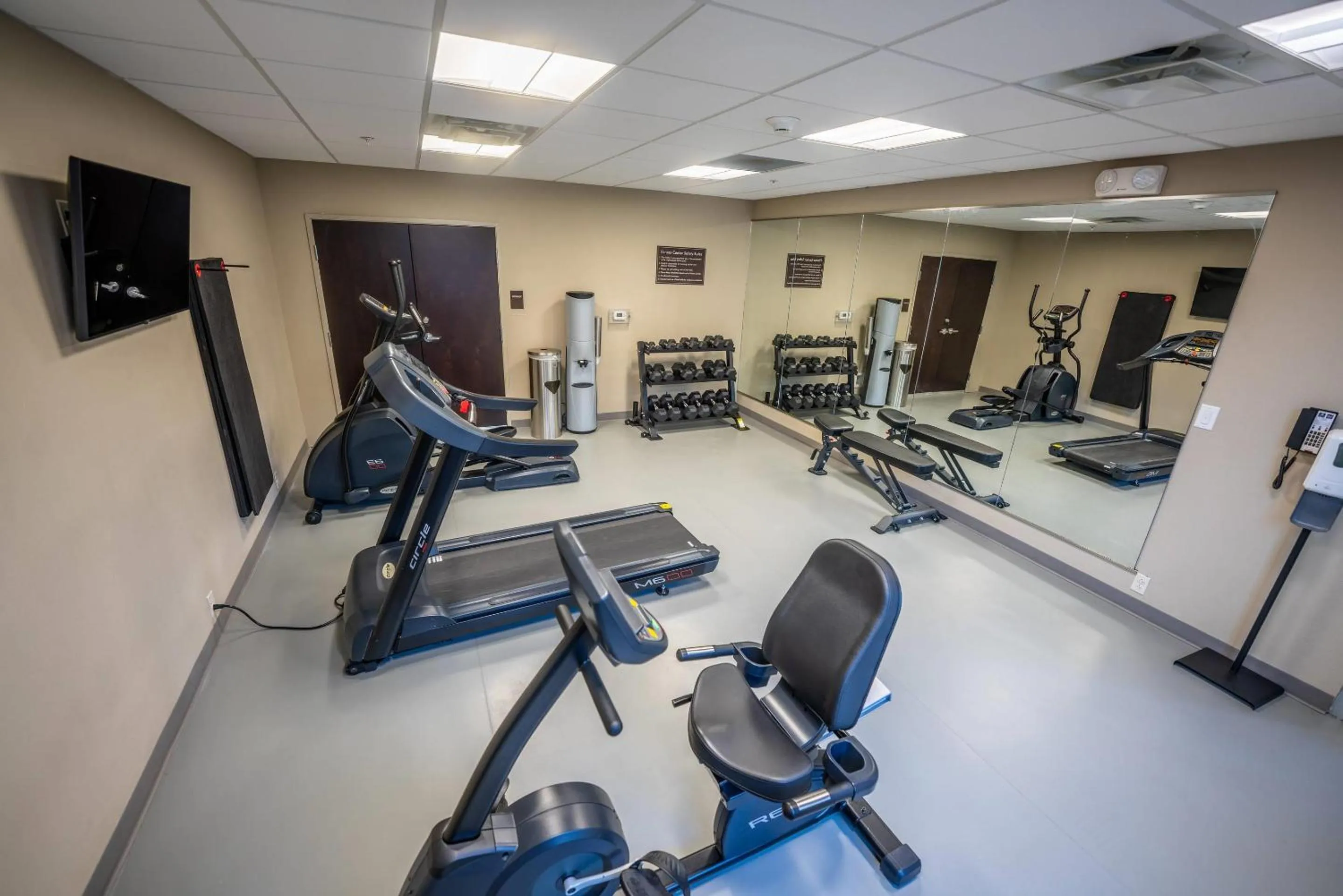 Fitness centre/facilities in MainStay Suites Union City, TN