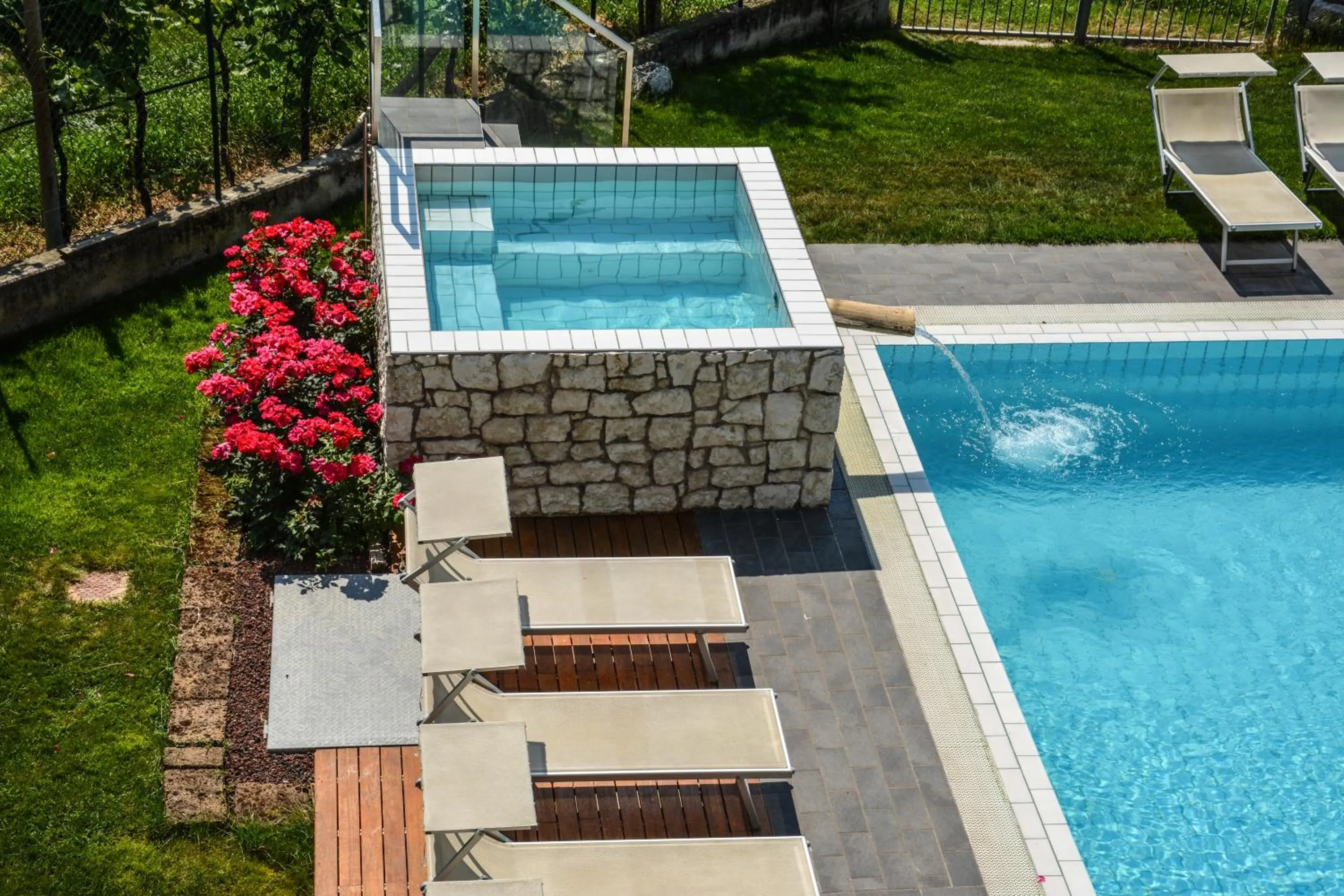 Bird's eye view in Maso Agritur Santa Lucia